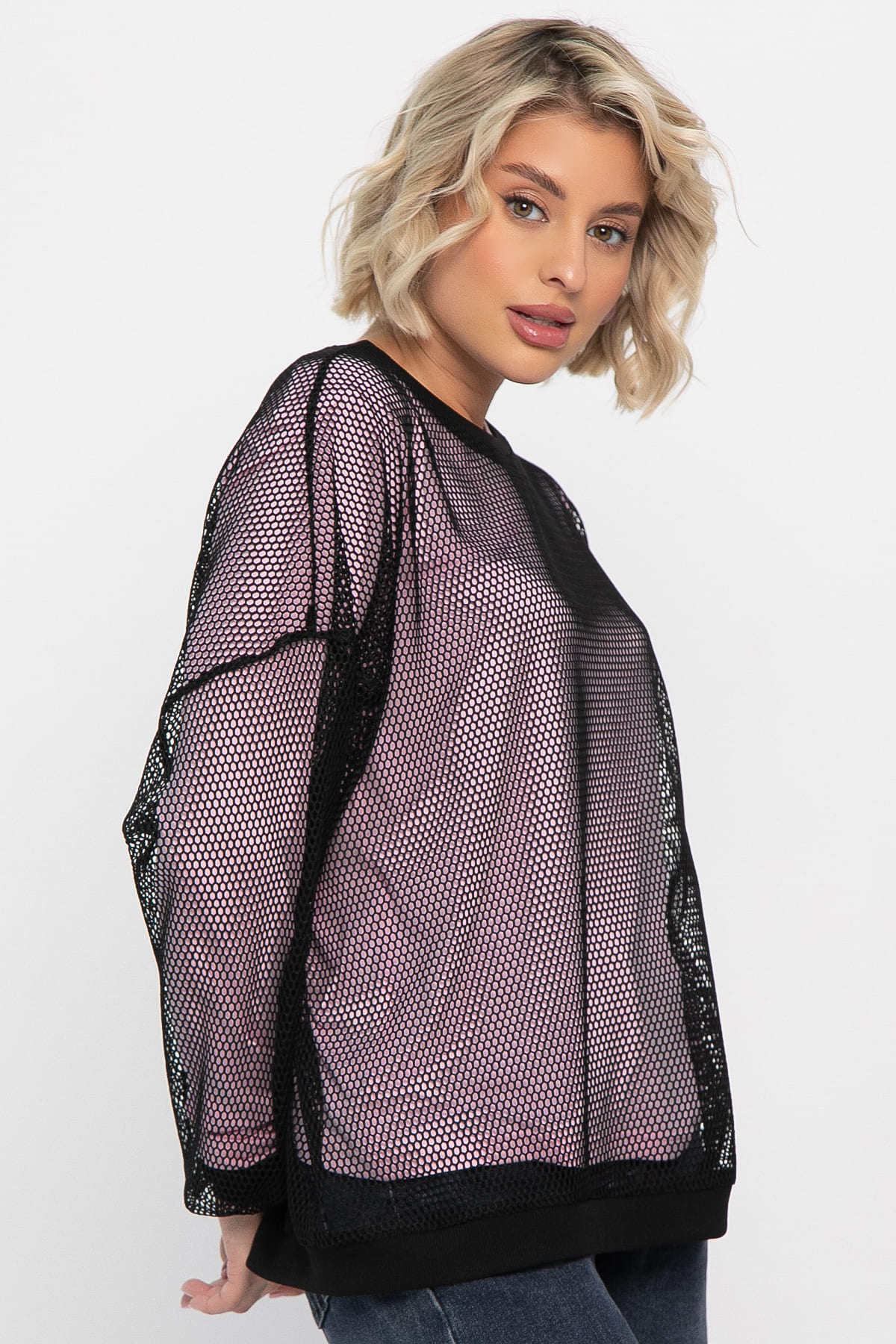 Свитшот Джокер (черно-розовая) Б14712-5М