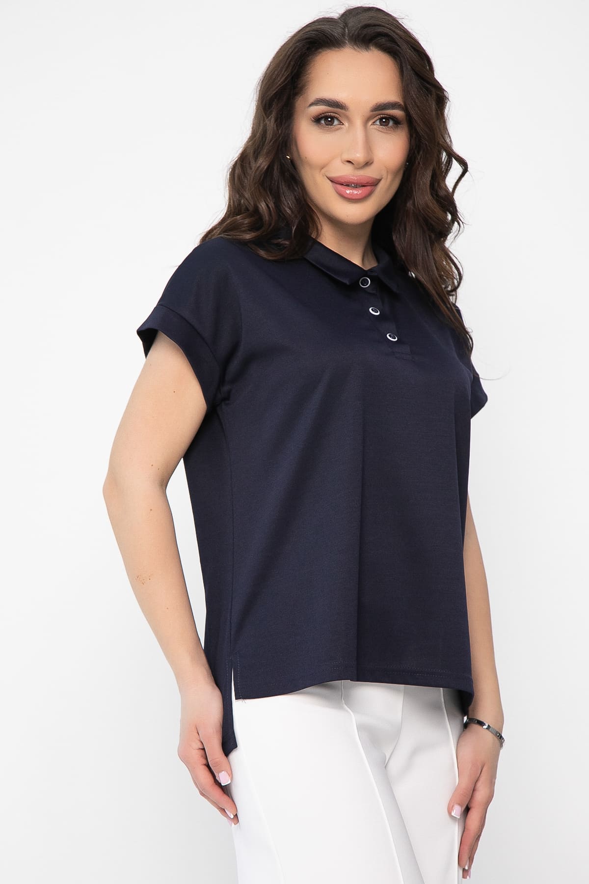Поло Юлиана (синее) Б13636-10М