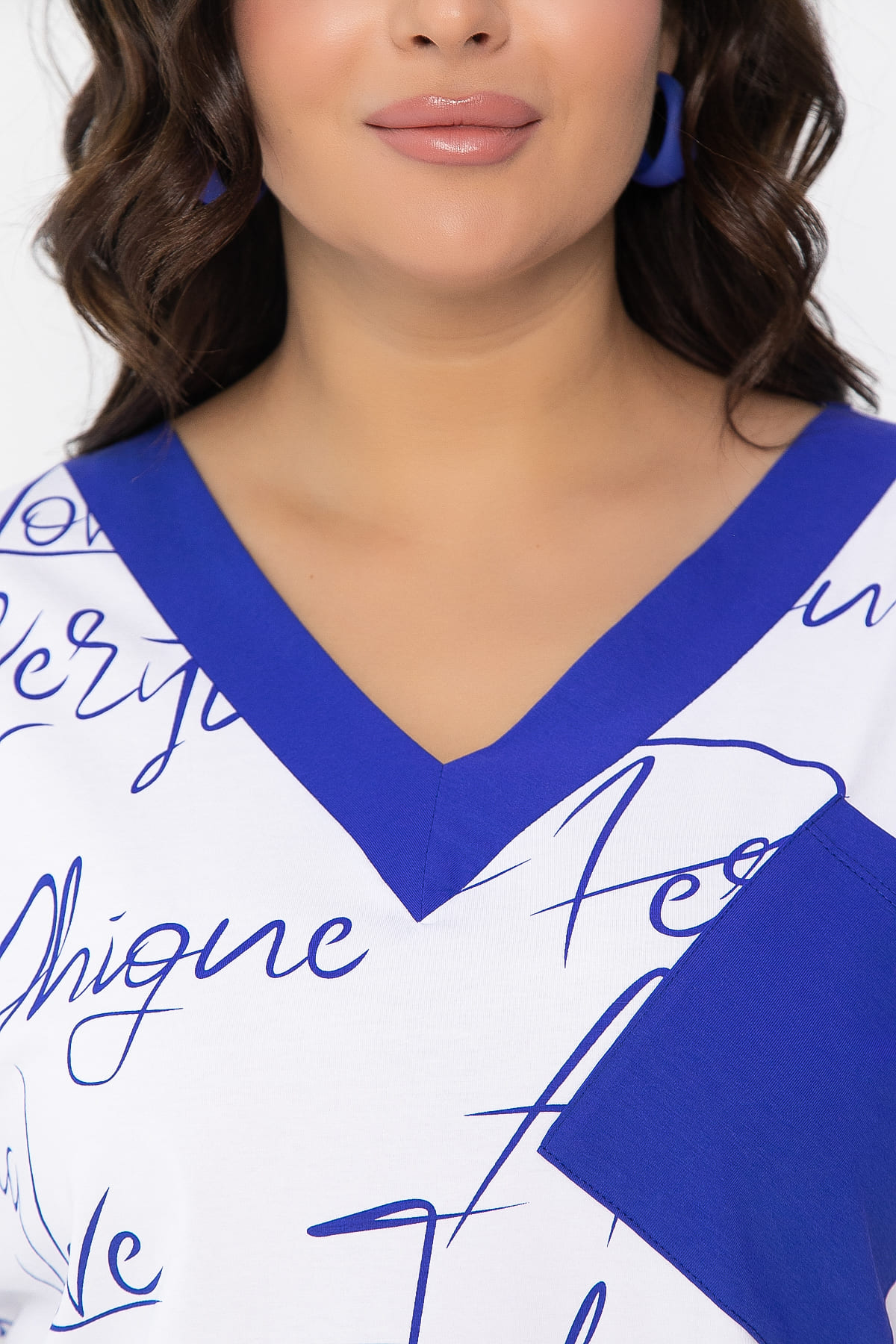 Блуза Лоран (белая) Б13509-20М