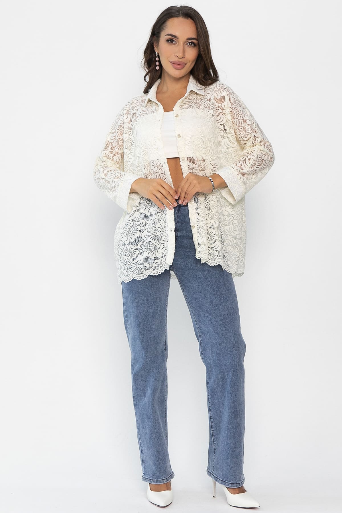 Рубашка Маринара НЬЮ (молочная) Б14048-10М