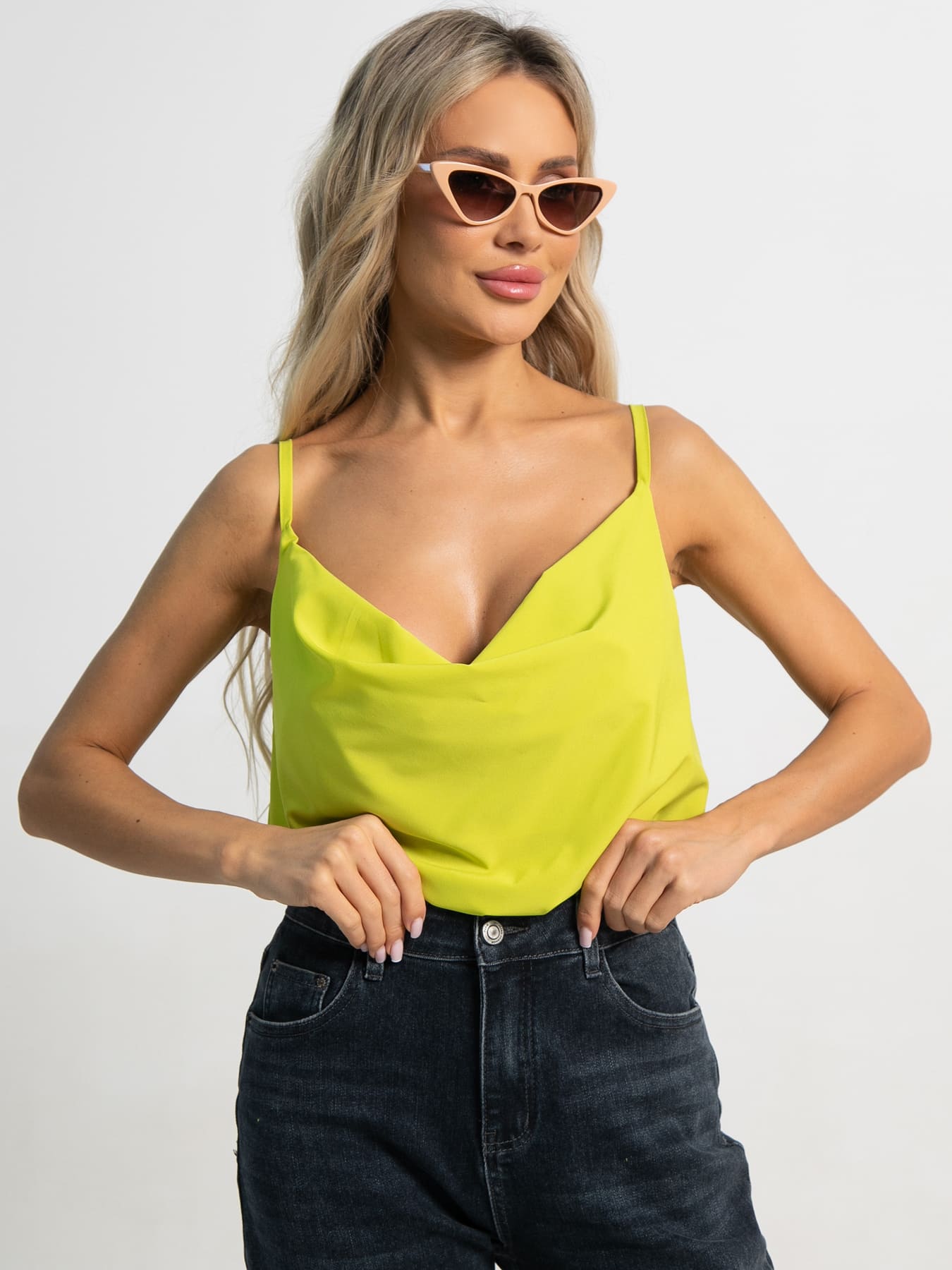 Топ Легкий штрих (лайм) Б15572-33М