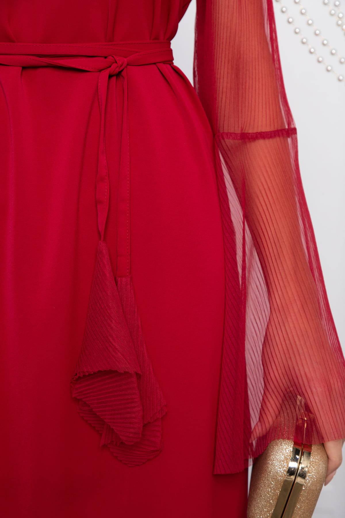 Платье вечернее Милания (красное) П14455-39М