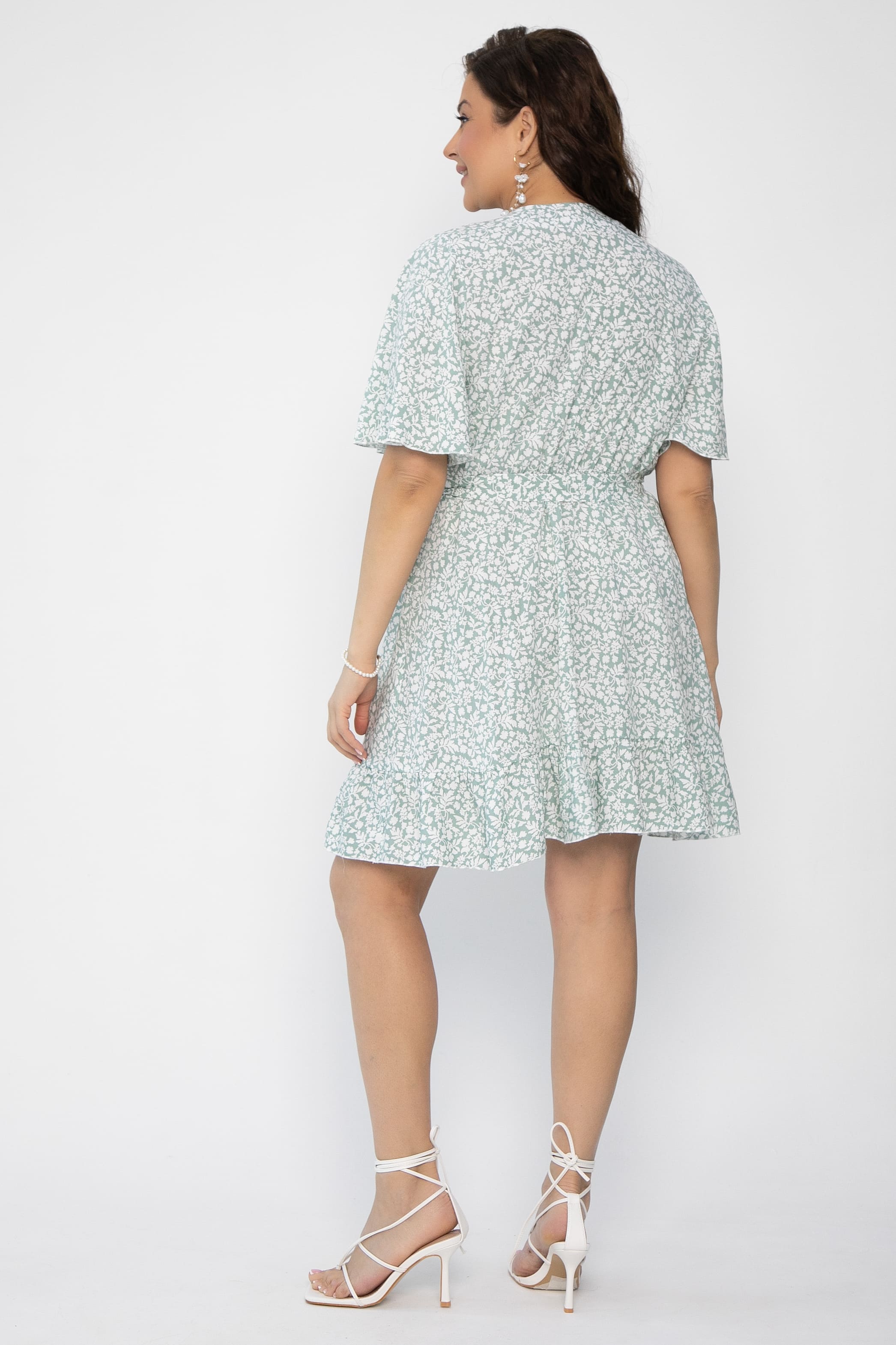 Платье Саванна (зеленое) П10559