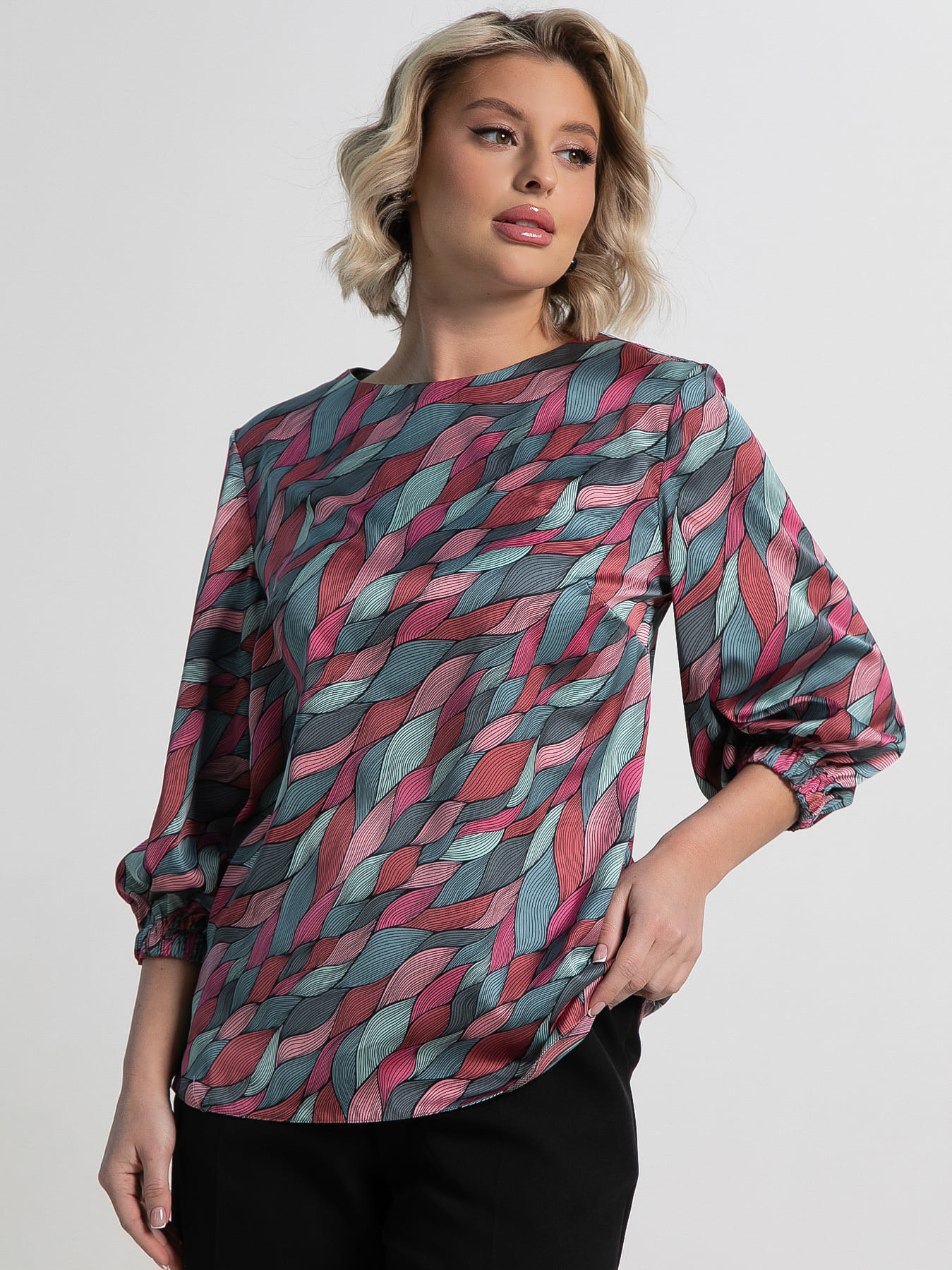 Блуза Прерия (розовая) Б15123-30М