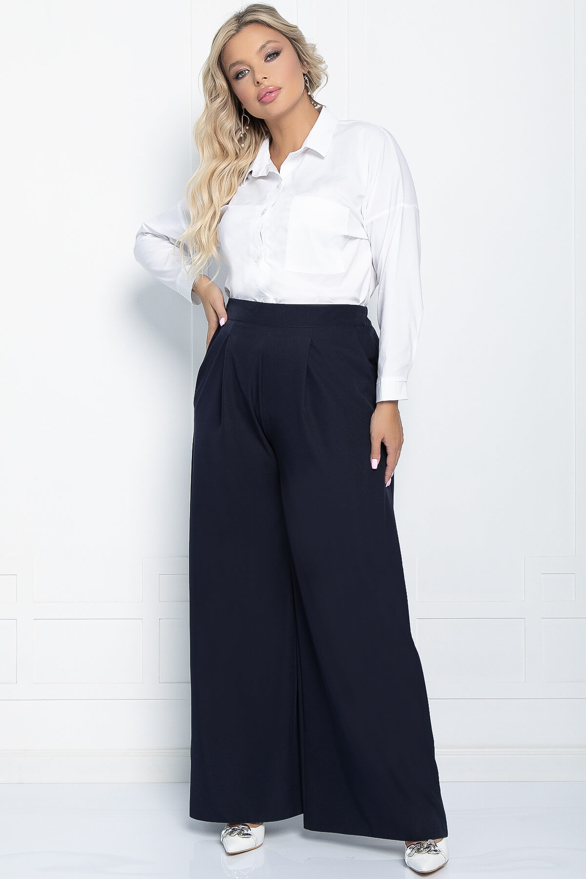 Брюки Дива (темно-синие) Б10951