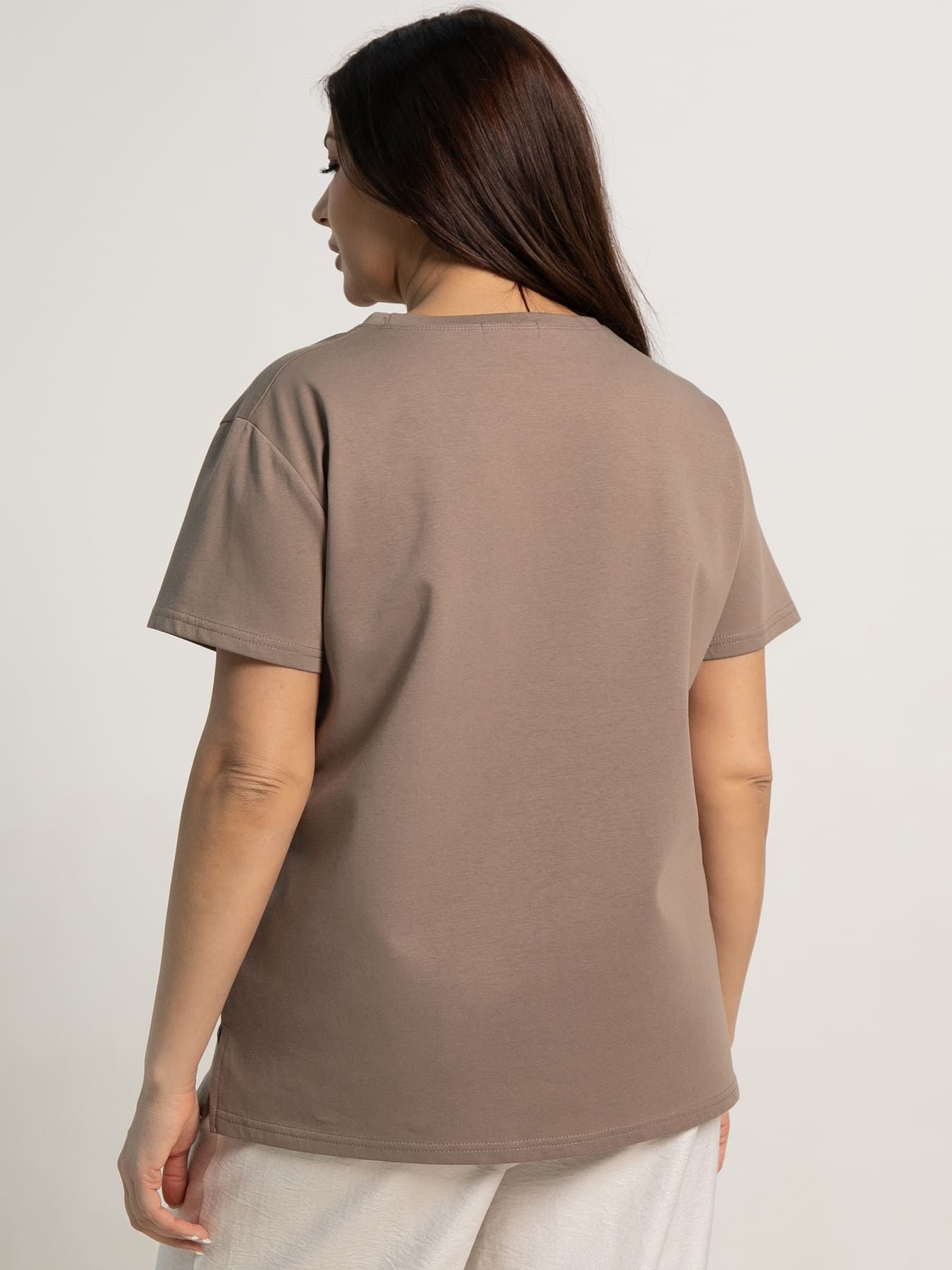 Блуза Полет мотылька (капучино) Б15711-18М