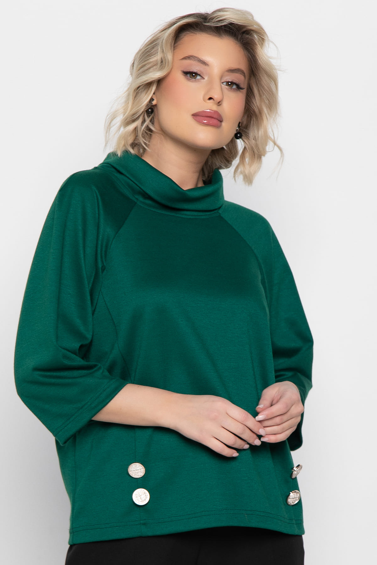 Джемпер Эдельвейс (изумруд) Б15002-18М