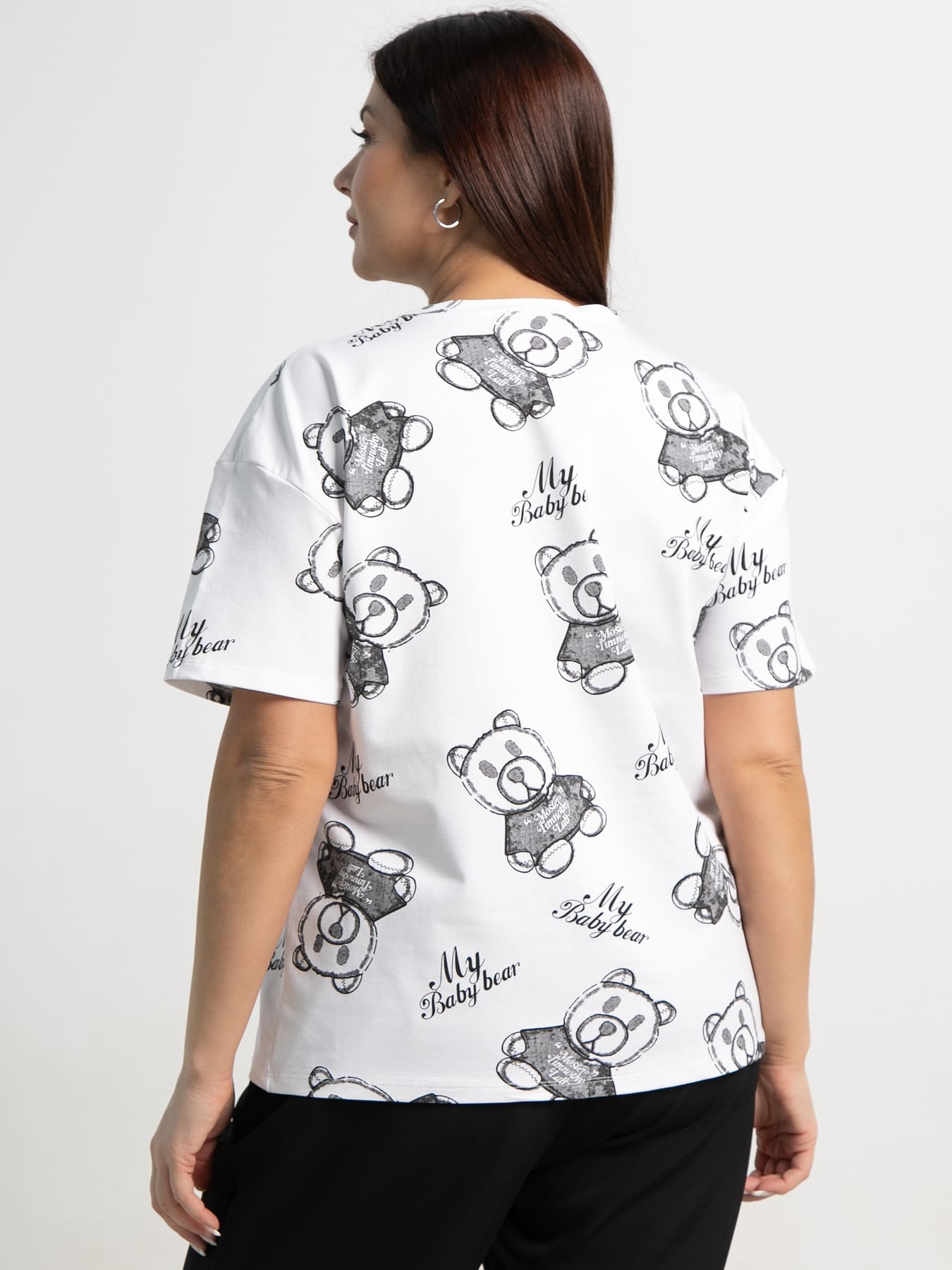 Футболка Бриса (белая) Б15370-20М