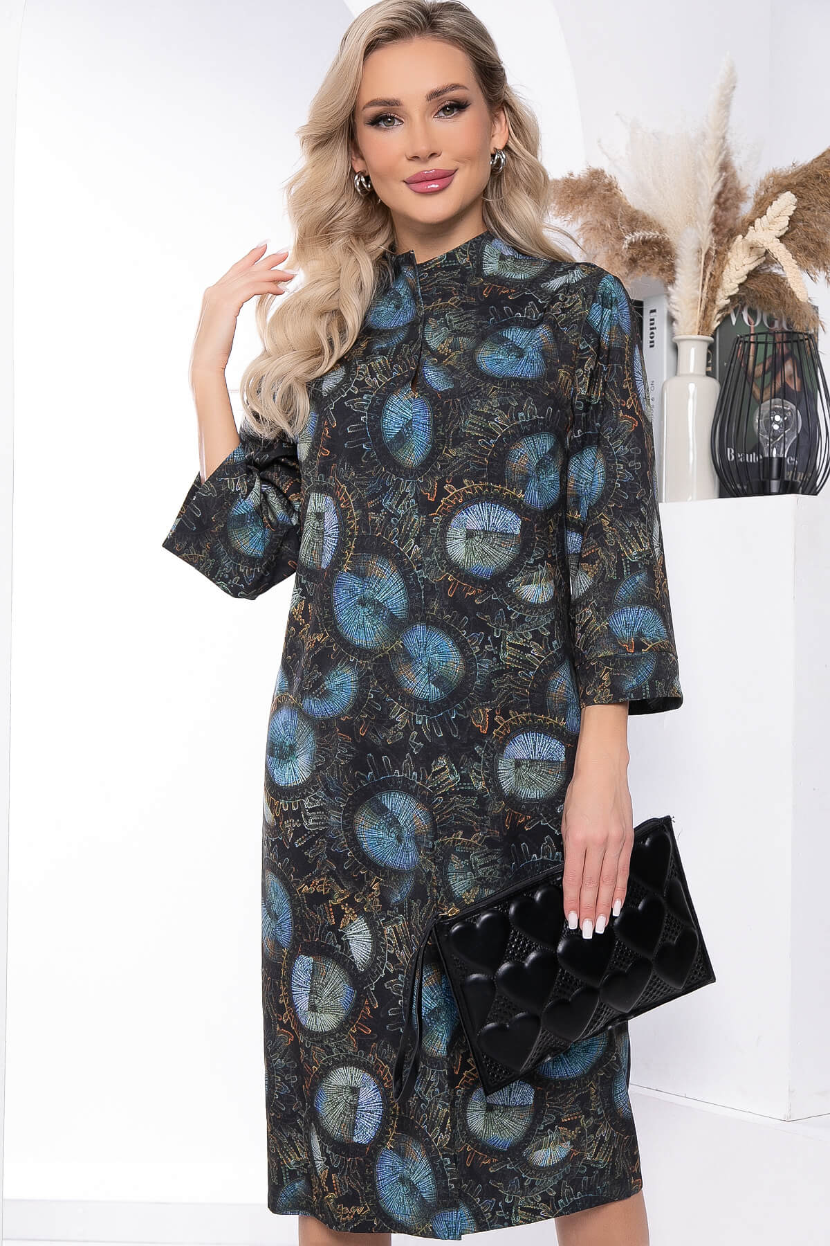 Платье "Мира" (мультиколор) П7755