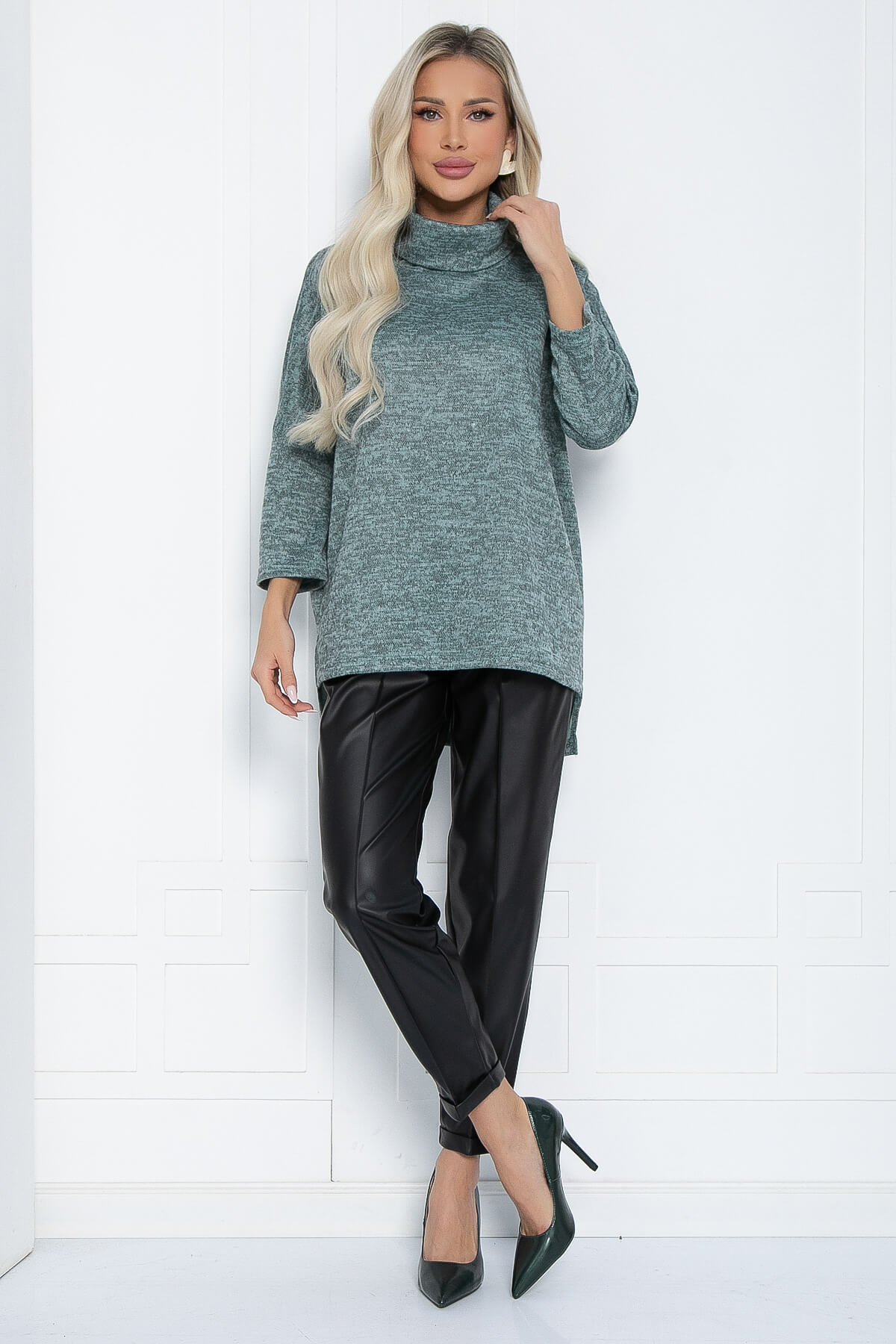 Джемпер Фемида (зеленый) Б12472-10