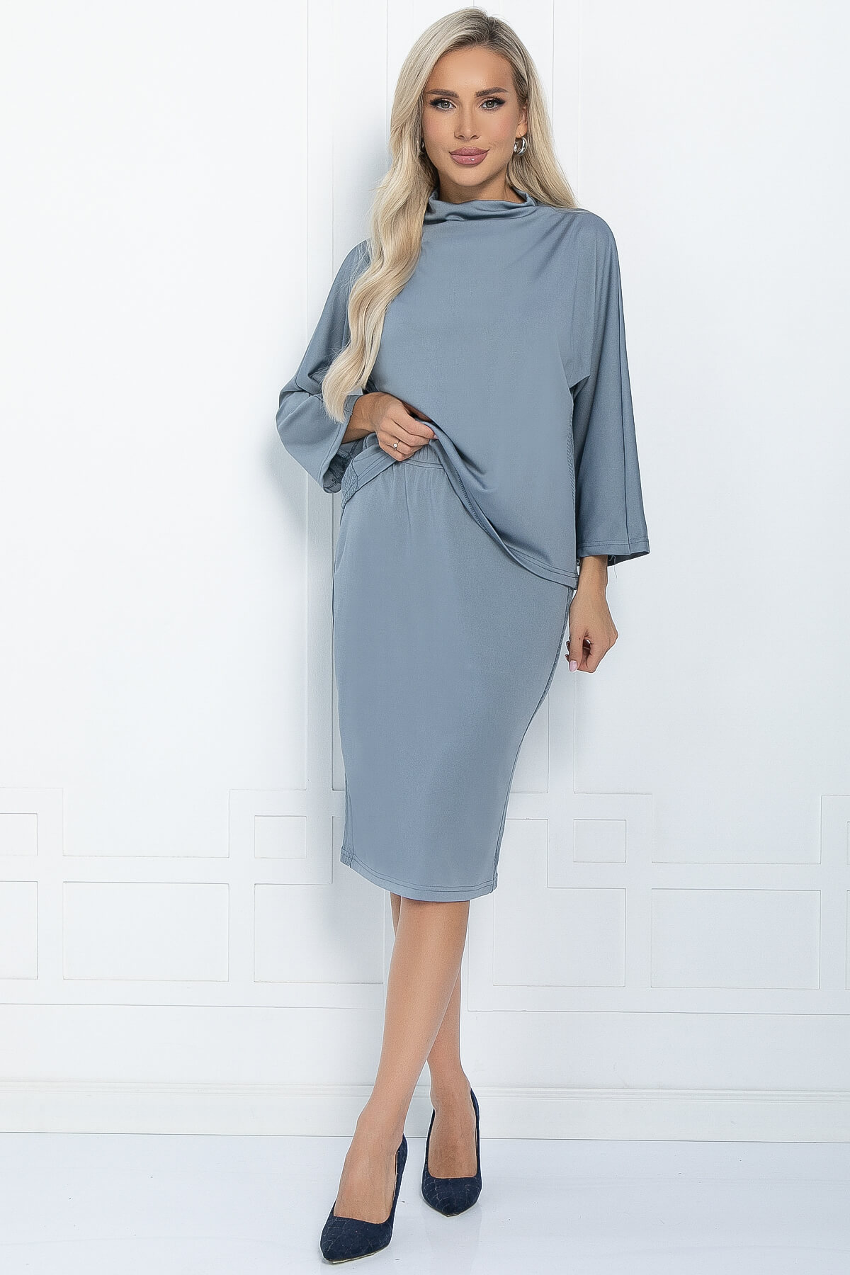 Костюм Найджел (серый) К11203