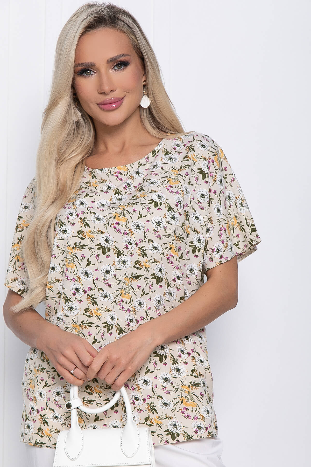 Блуза Морган (беж) Б10857