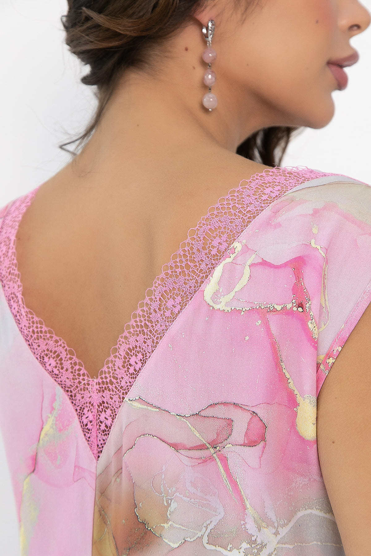 Платье Иниша (розовое) П14071-4М