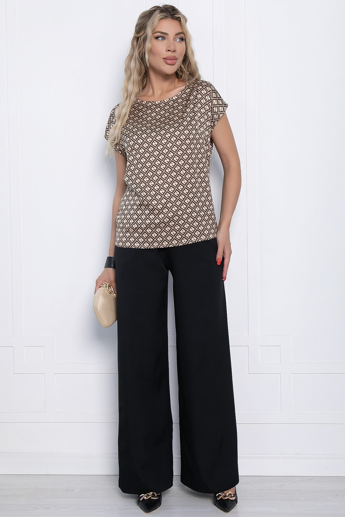 Блуза Стефания (беж) Б10862