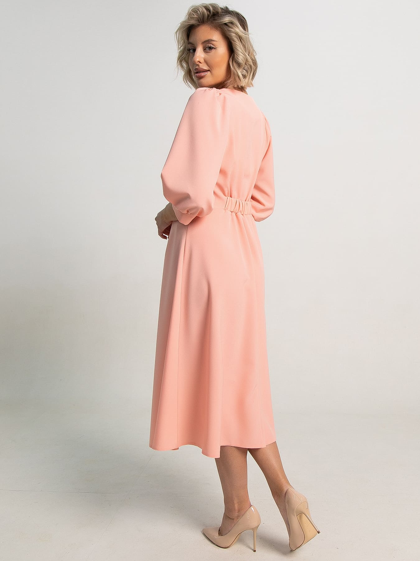 Платье Мадлен (персик) П15623-18М
