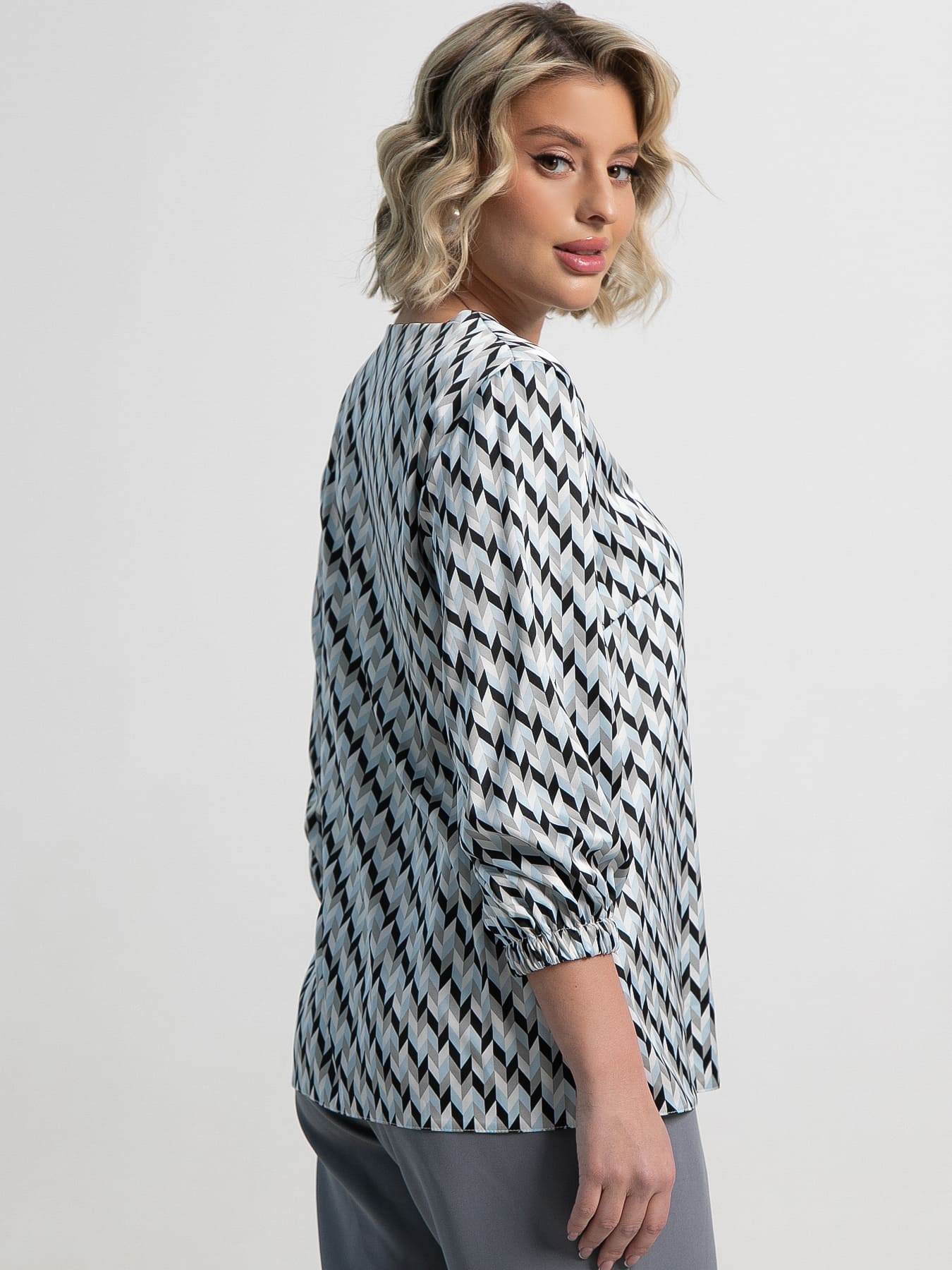 Блуза Прерия (голубая) Б15149-30М