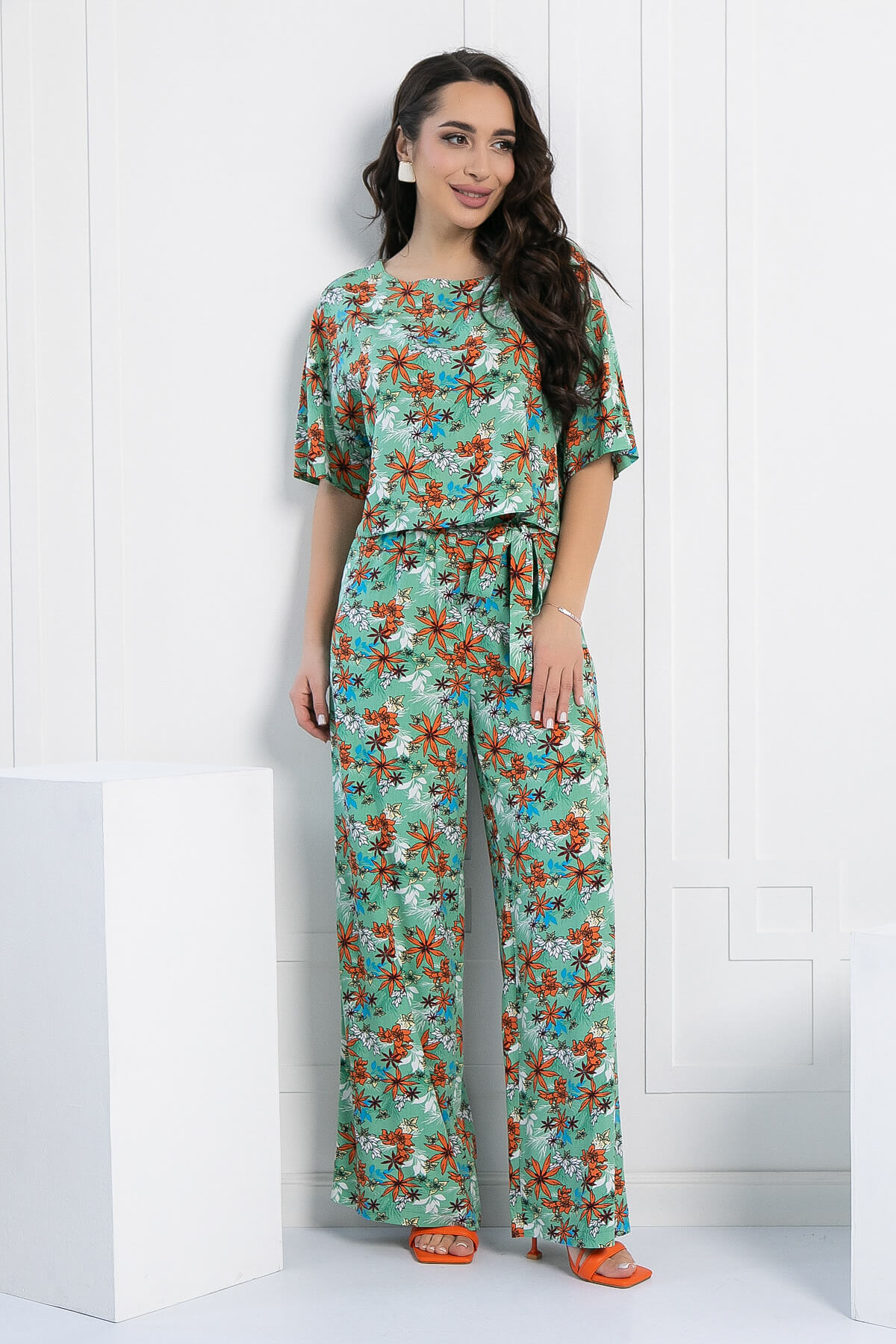 Костюм Летняя прогулка (олива) К12969-8М