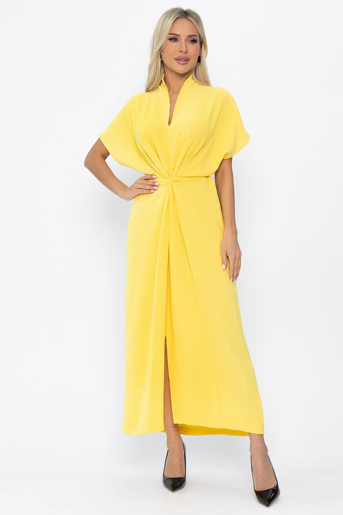 Платье Исландия (желтое) П13903-30М