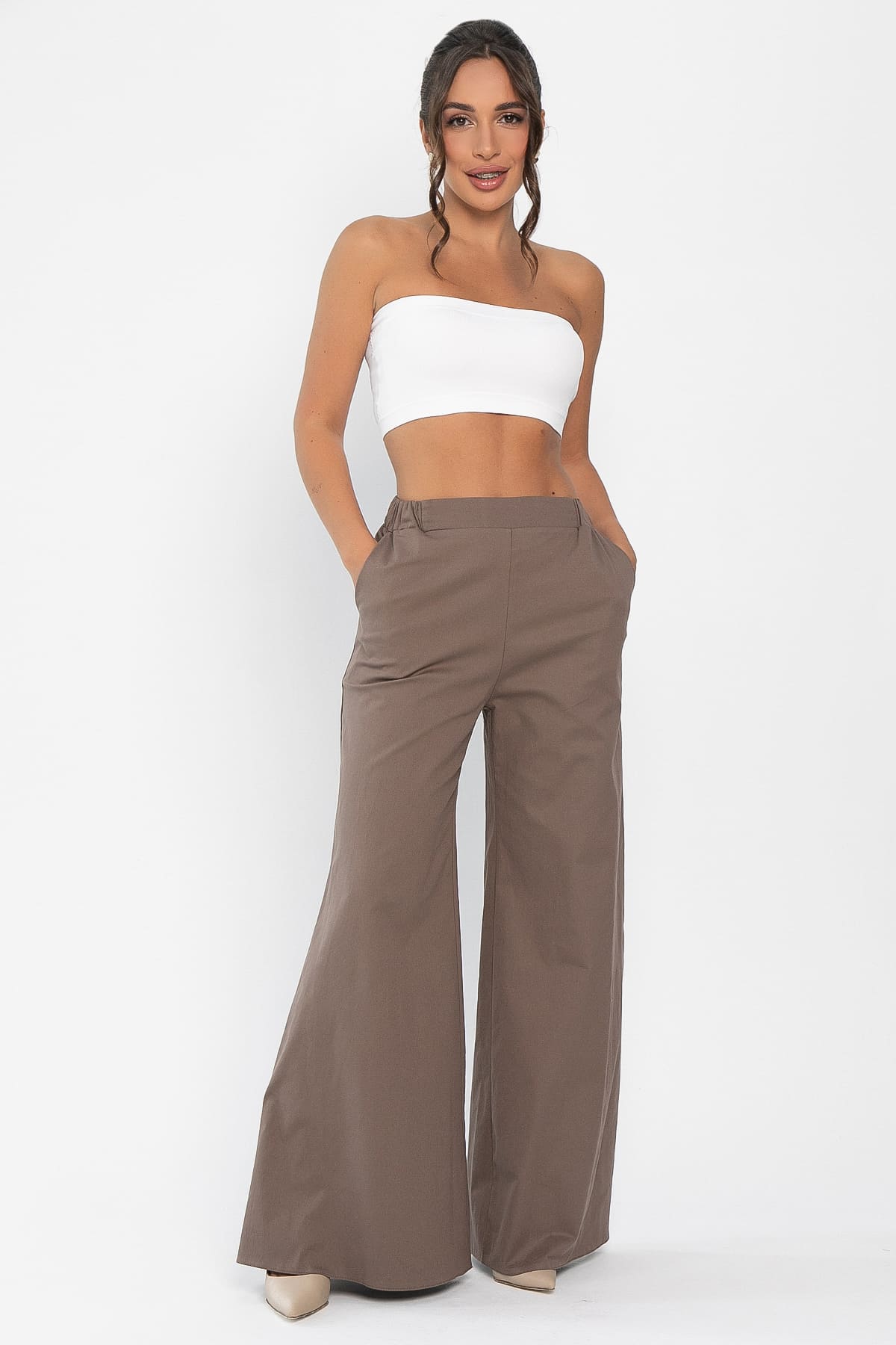 Брюки Лозанна (кофе) Б14016-4М