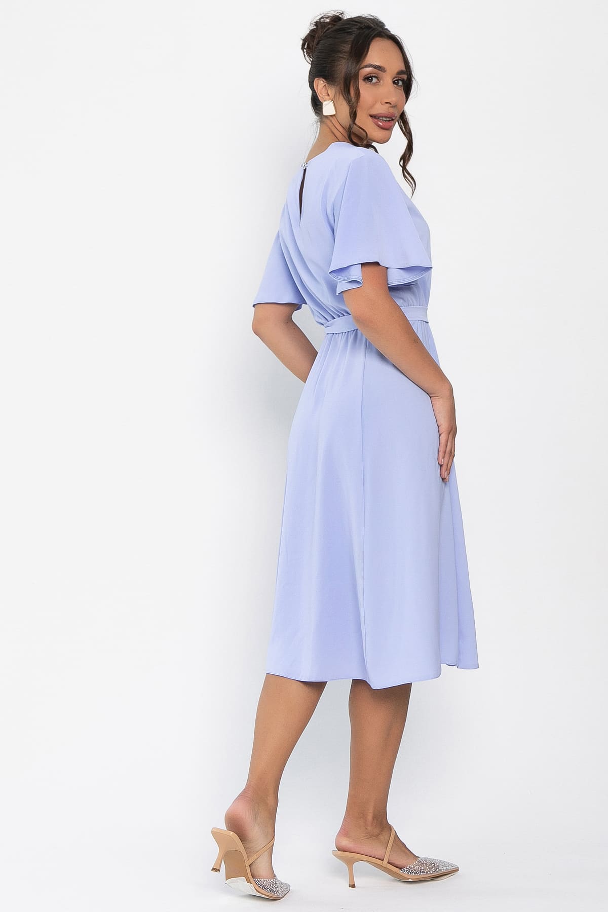Платье Трепет любви (голубое) П13918-39М