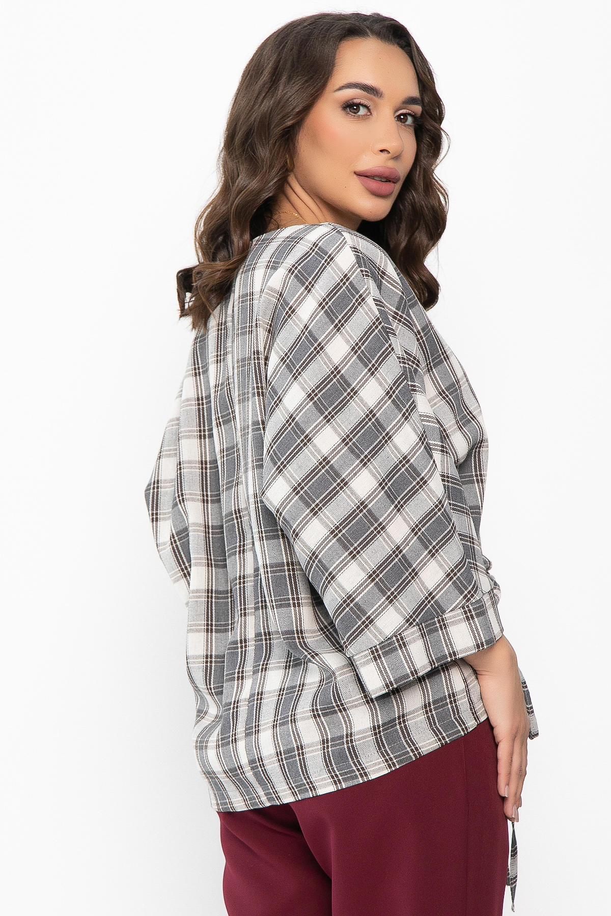 Блуза Ватсон (серая) Б14151-12М