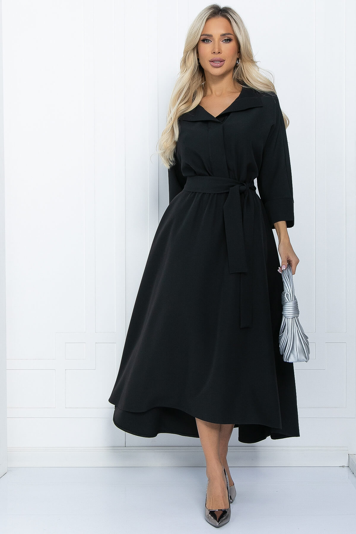 Платье Лорита (черное) П11669