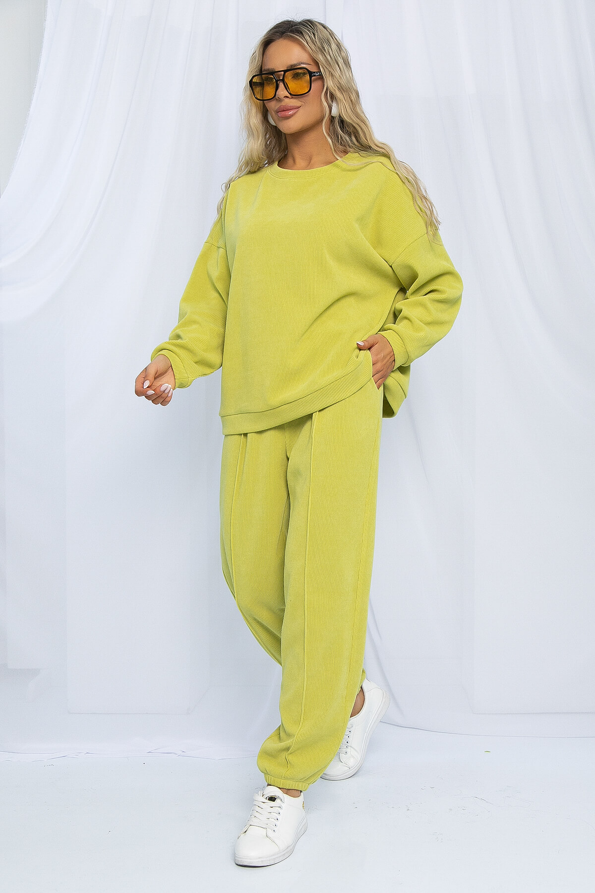 Костюм Августа (зеленое яблоко) К13196-5М