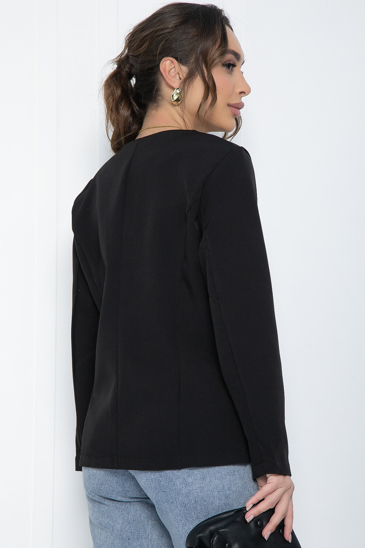 Пиджак Лэнди (черный) Б11896