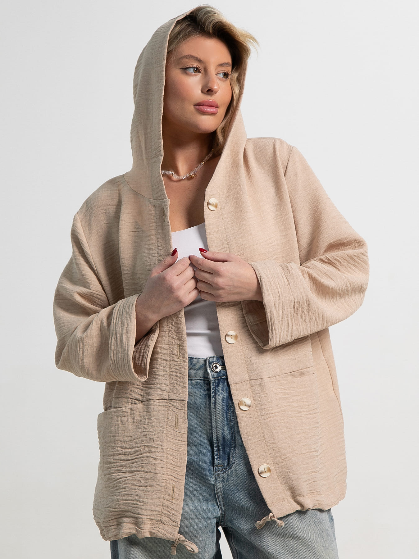 Пыльник Летний день (бежевый) Б15150-8М