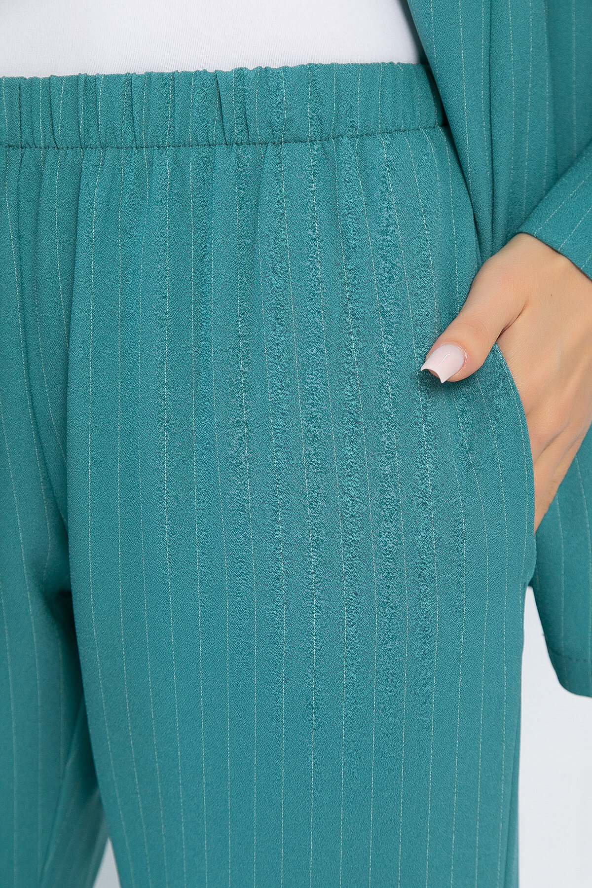 Костюм Поцелуй удачи (бирюза) К12849-1М