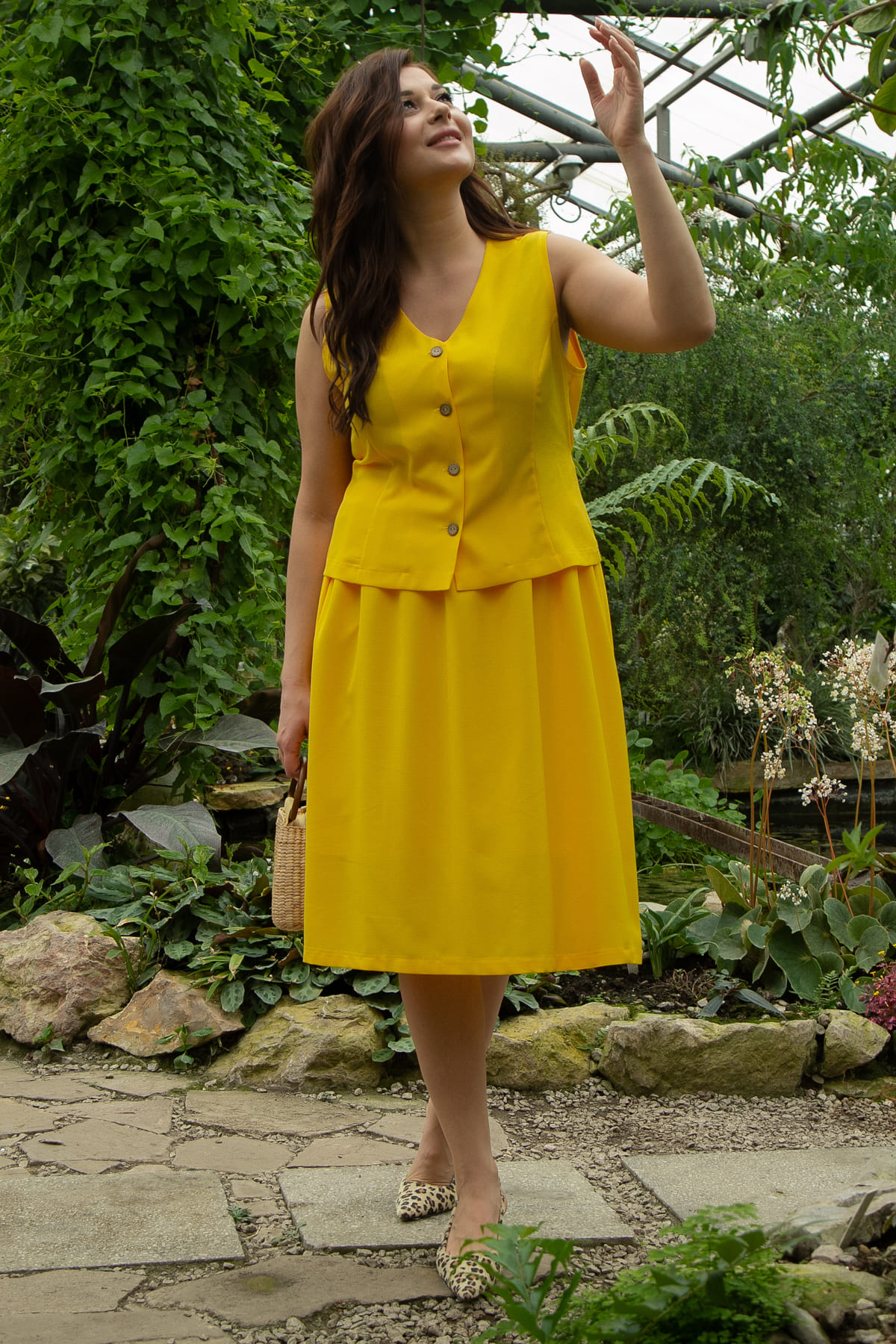 Костюм Жанет (желтый) К13459-9М