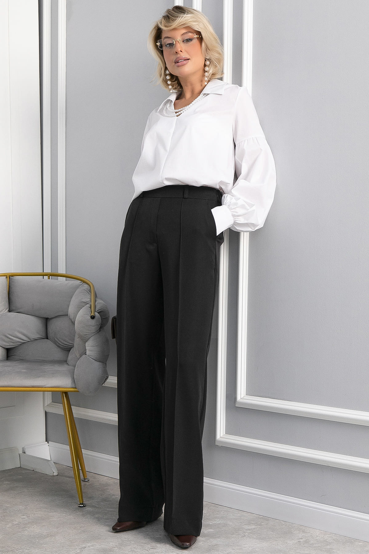 Брюки Дэнди (черные) Б14051-30М