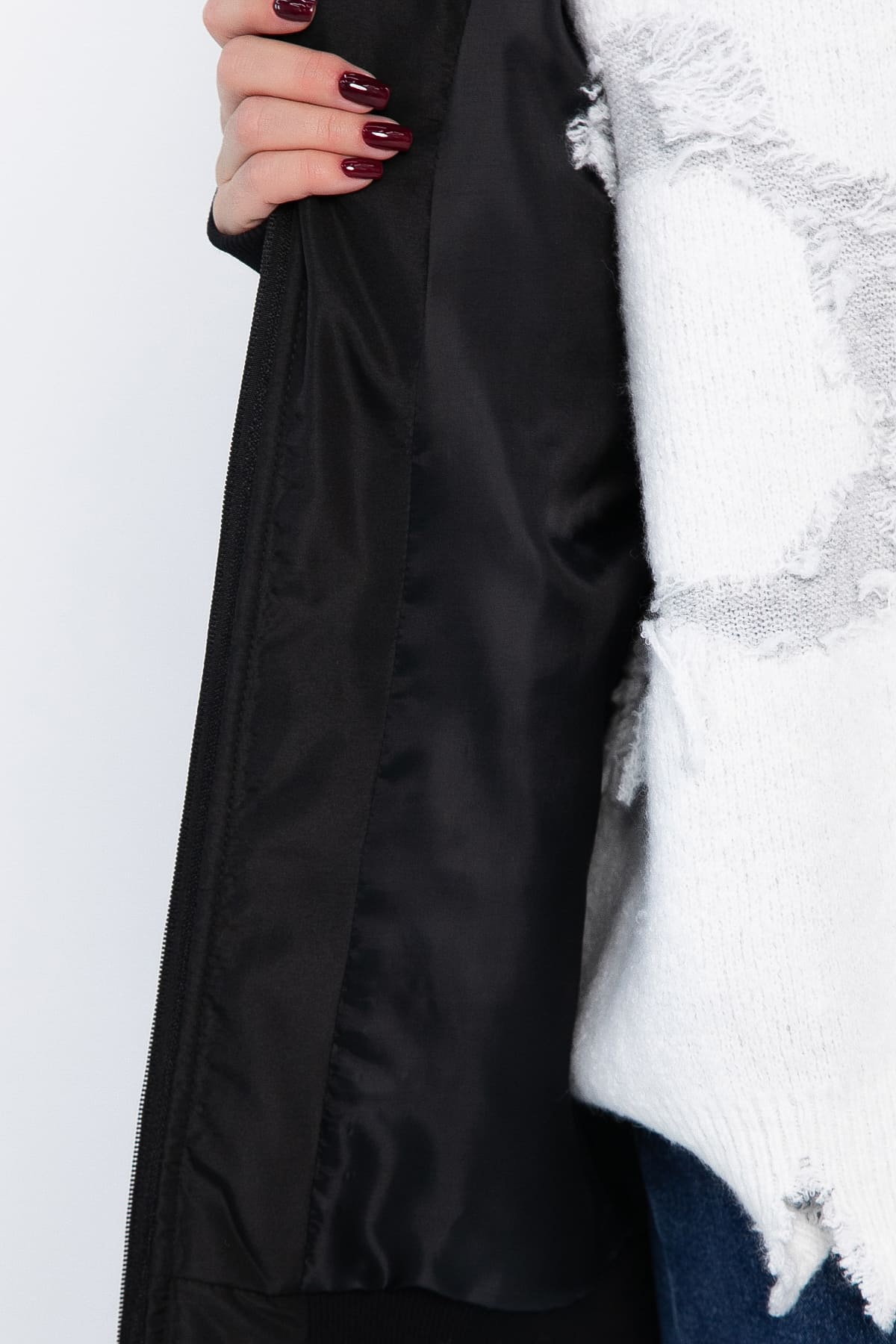 Бомбер утепленный Бинго (черный) Б14417-46М