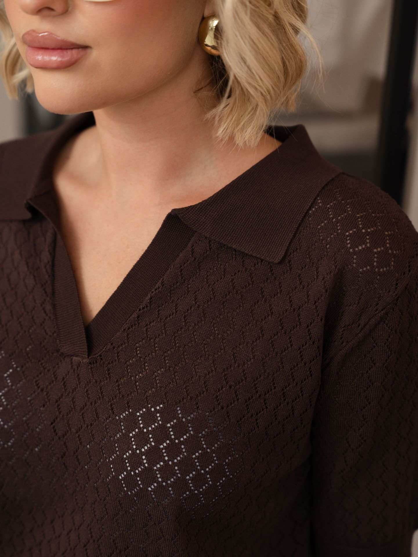 Поло Тихая роскошь (шоколад) Б15277-7М