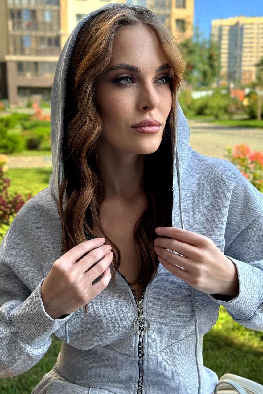 Костюм Движение (серый меланж) К10810