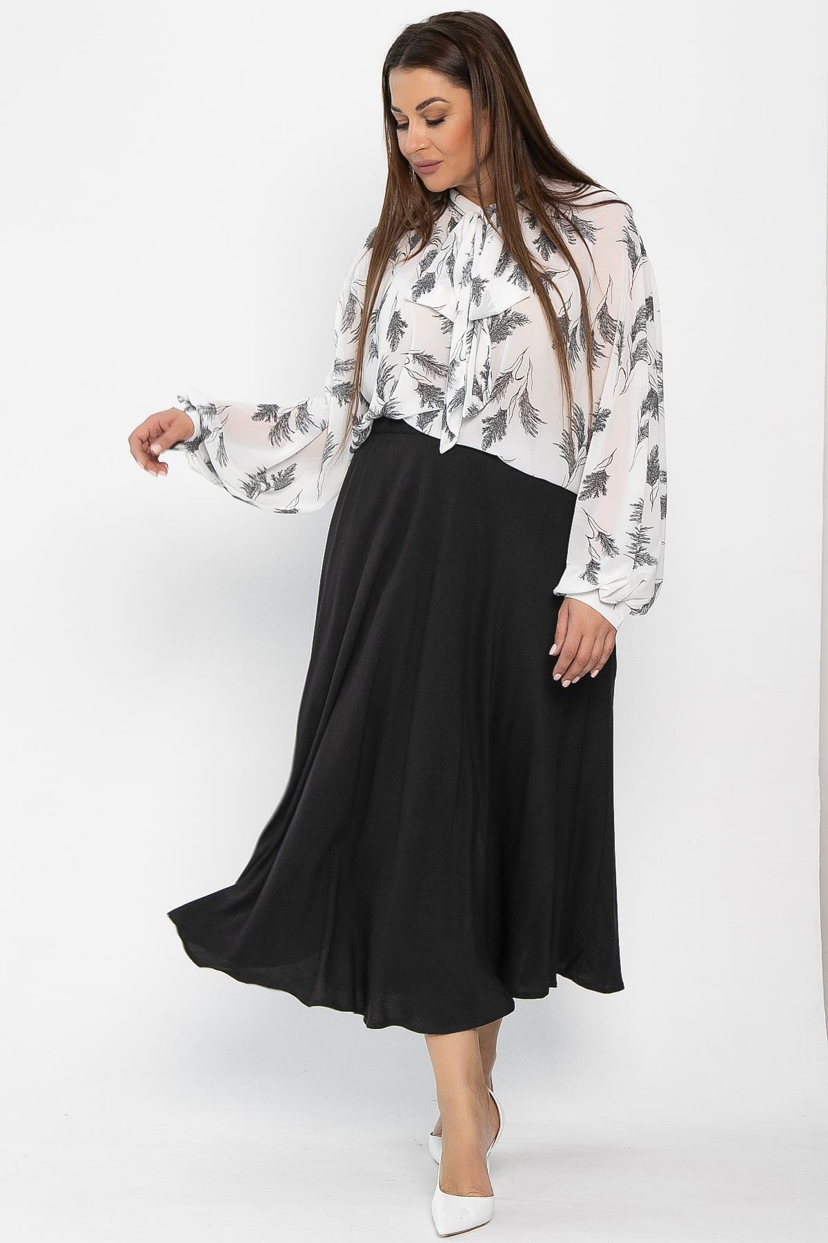 Юбка Виста (черная) Ю14064-25М