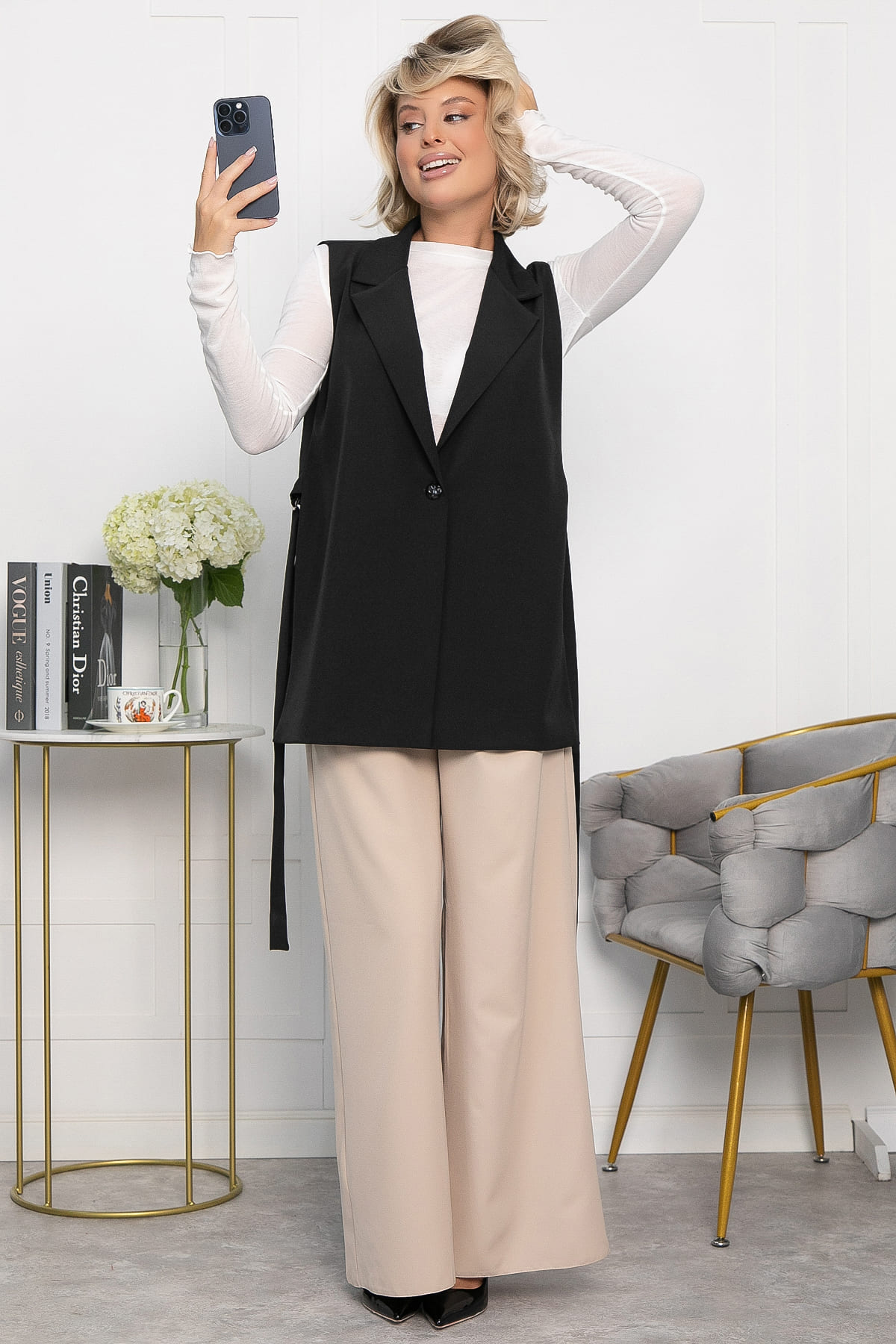 Жилет Статус (черный) Б14060-24М