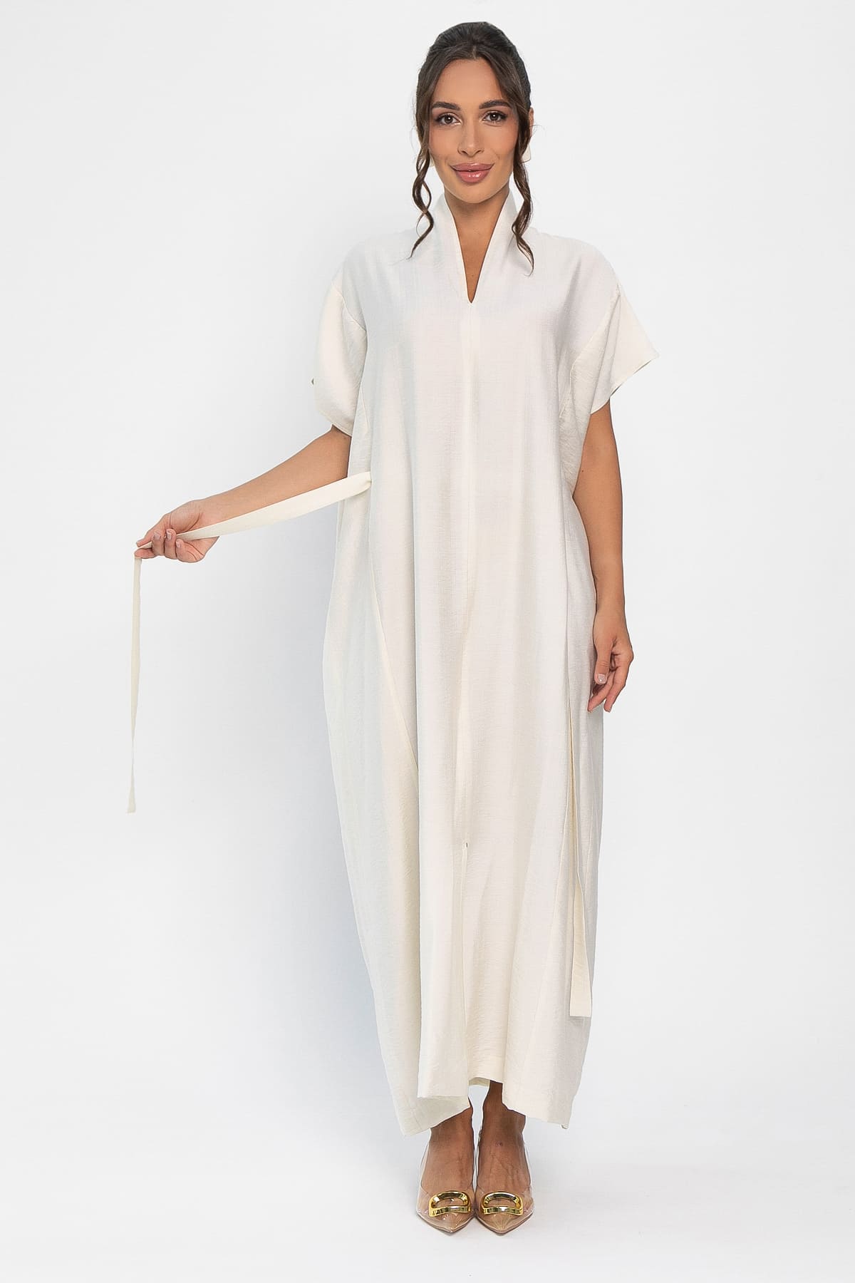 Платье Исландия (молочное) П14009-30М