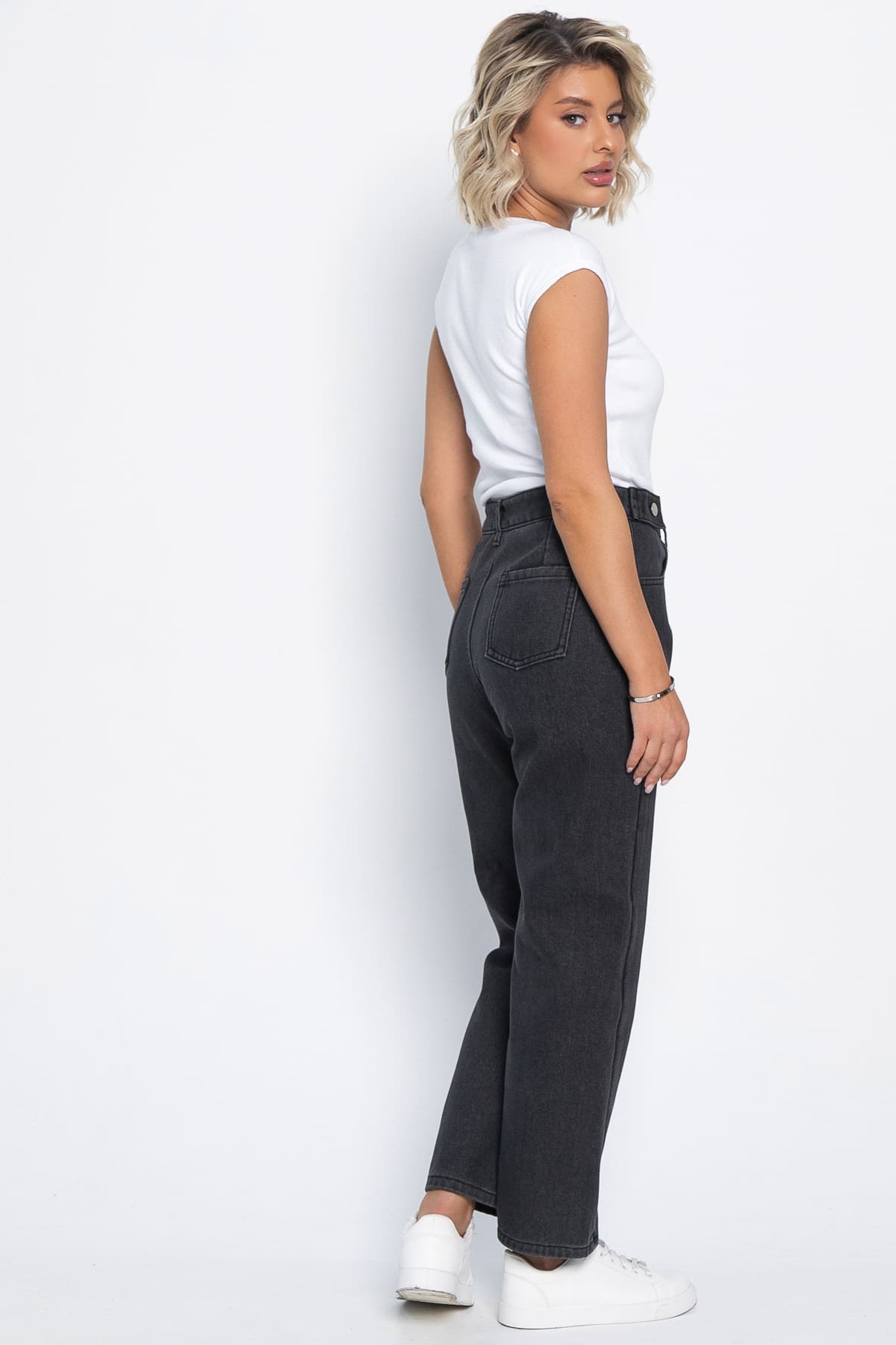 Джинсы утепленные Джинджер (графит) Б15064-13М