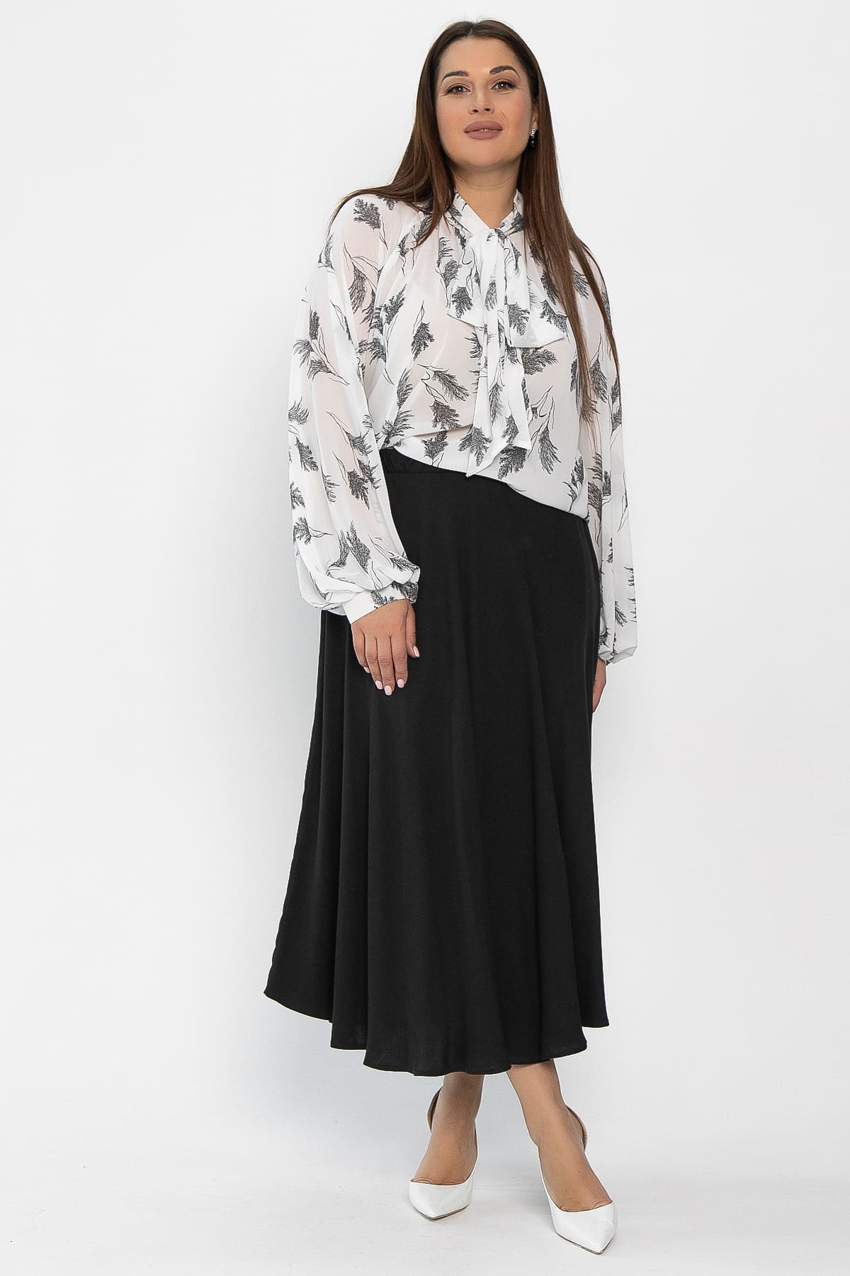 Юбка Виста (черная) Ю14064-25М