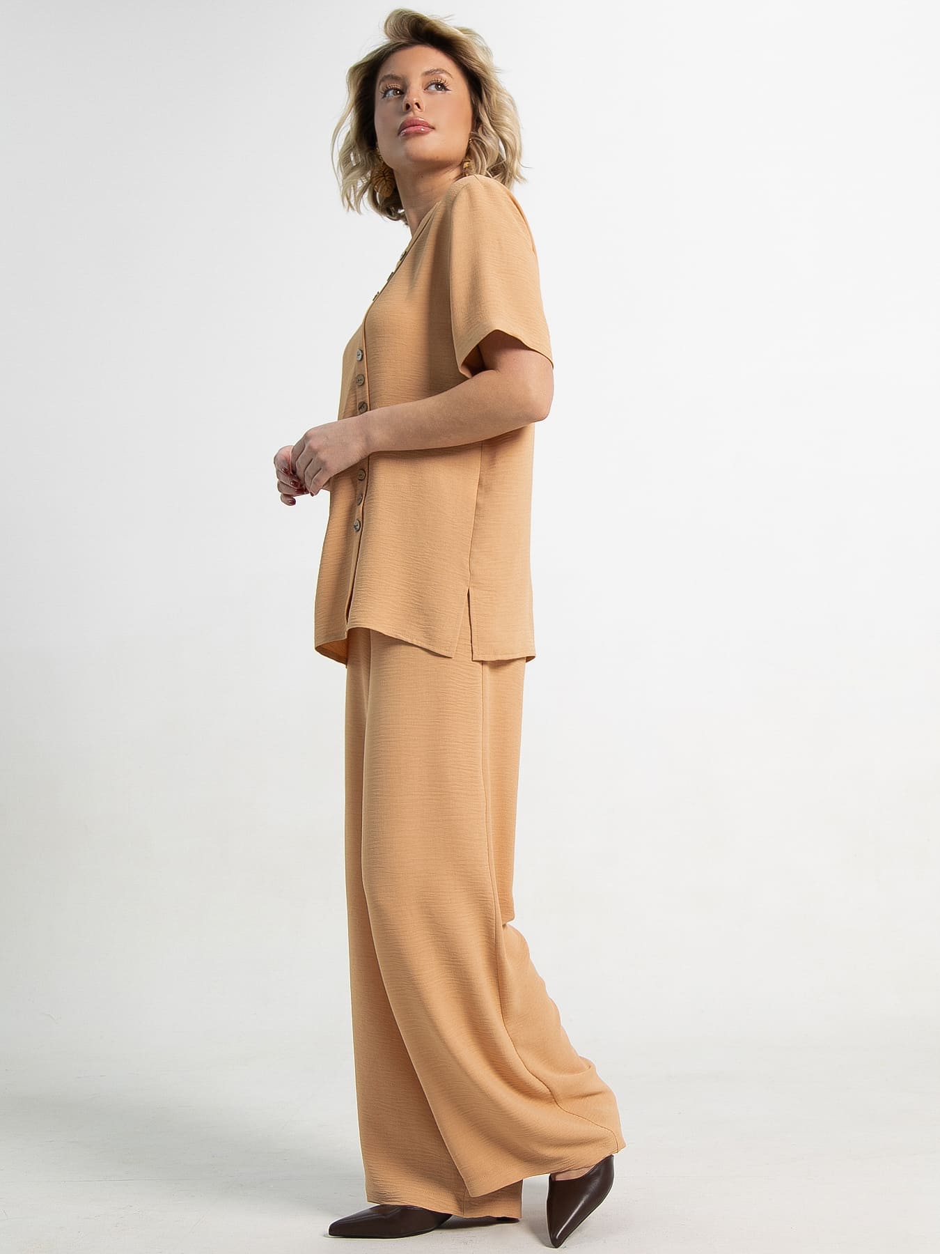 Костюм Вайлет (оранжево-бежевый) К15386-8М