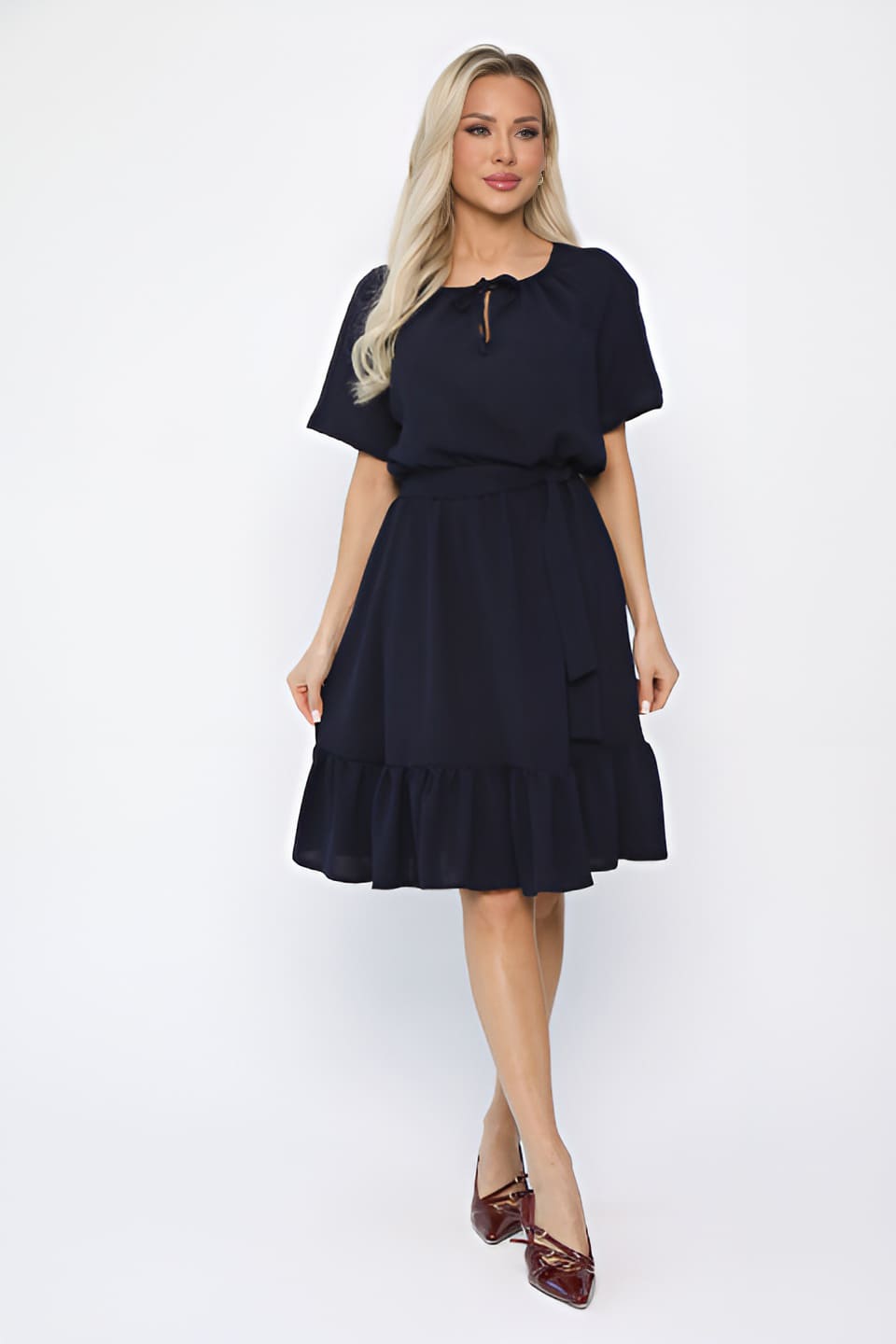 Платье Алания НЬЮ (синее) П13624-10М