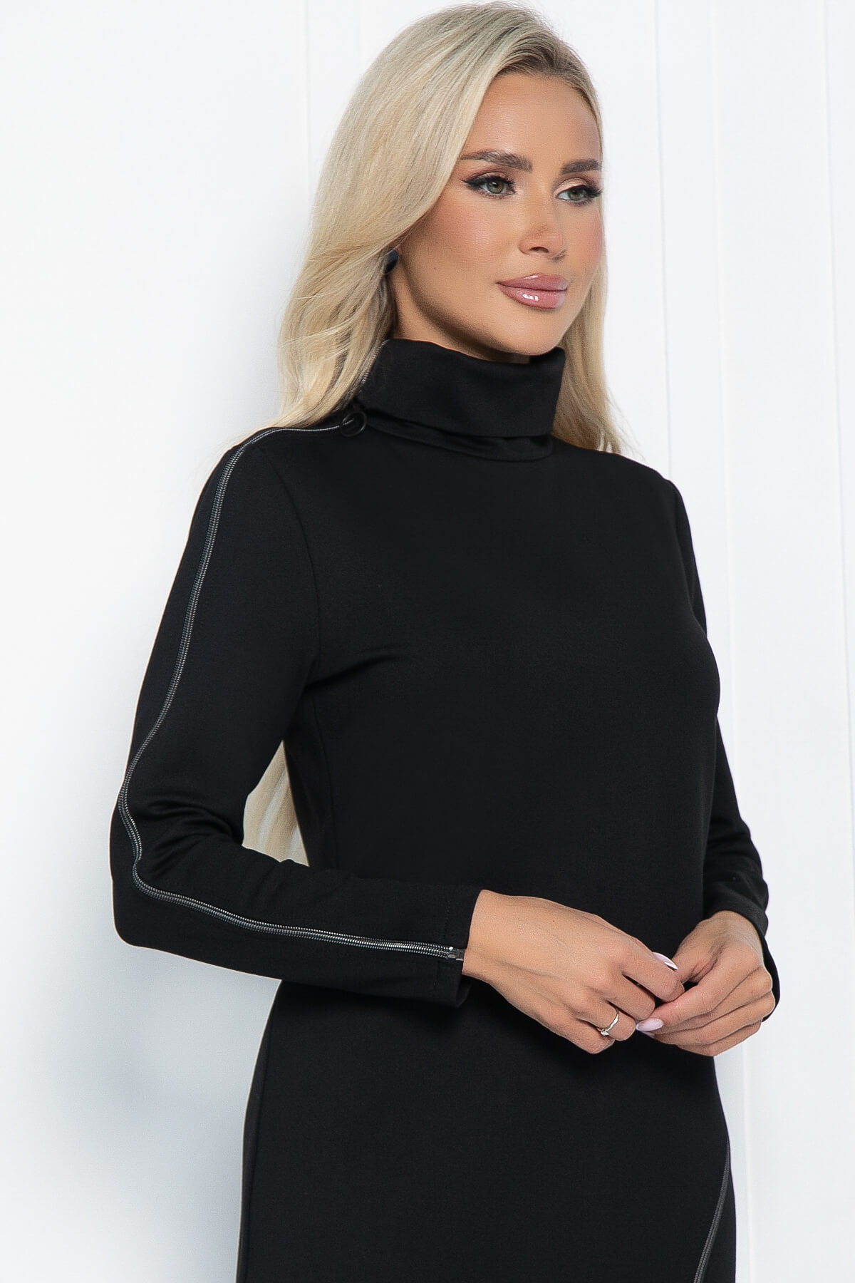 Платье Изабель (черное) П11774