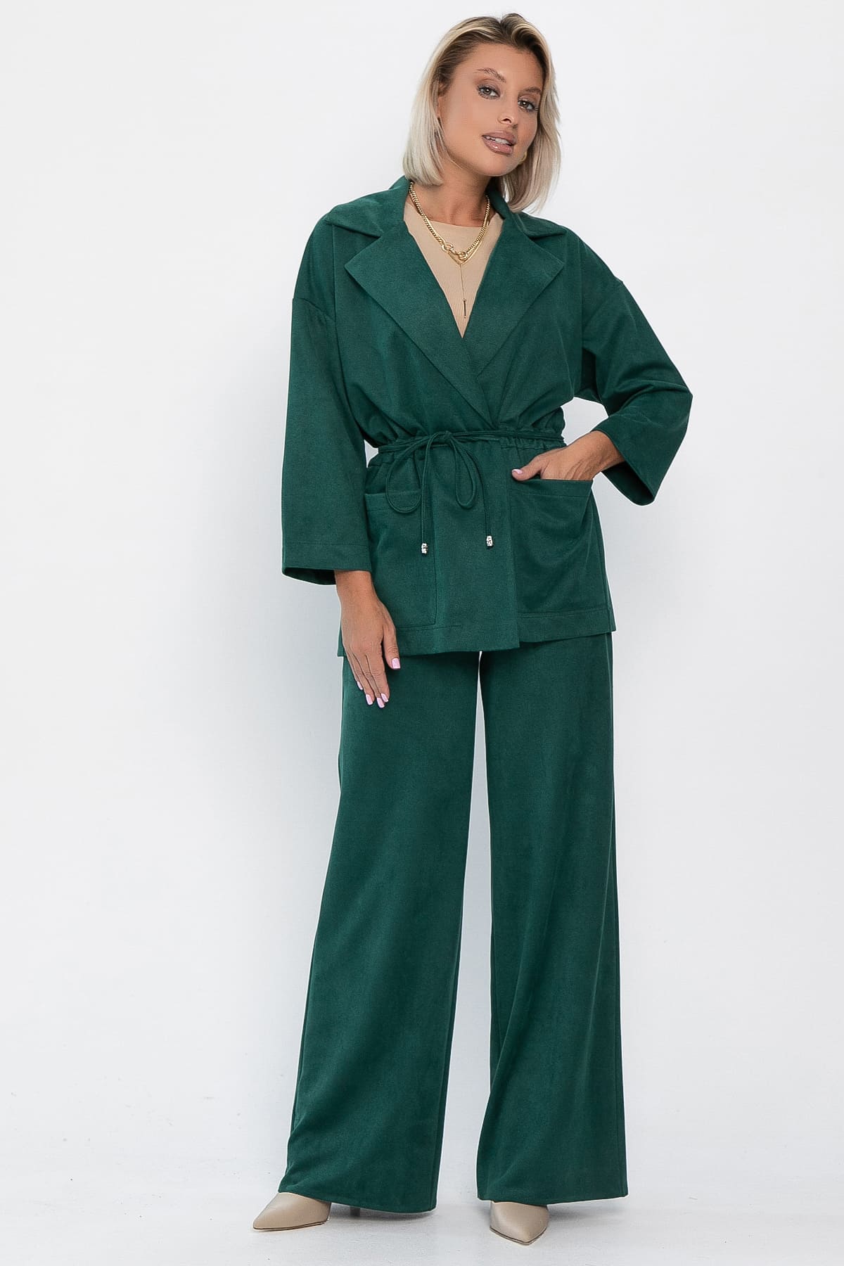 Костюм Дижон (зеленый) К14210-7М