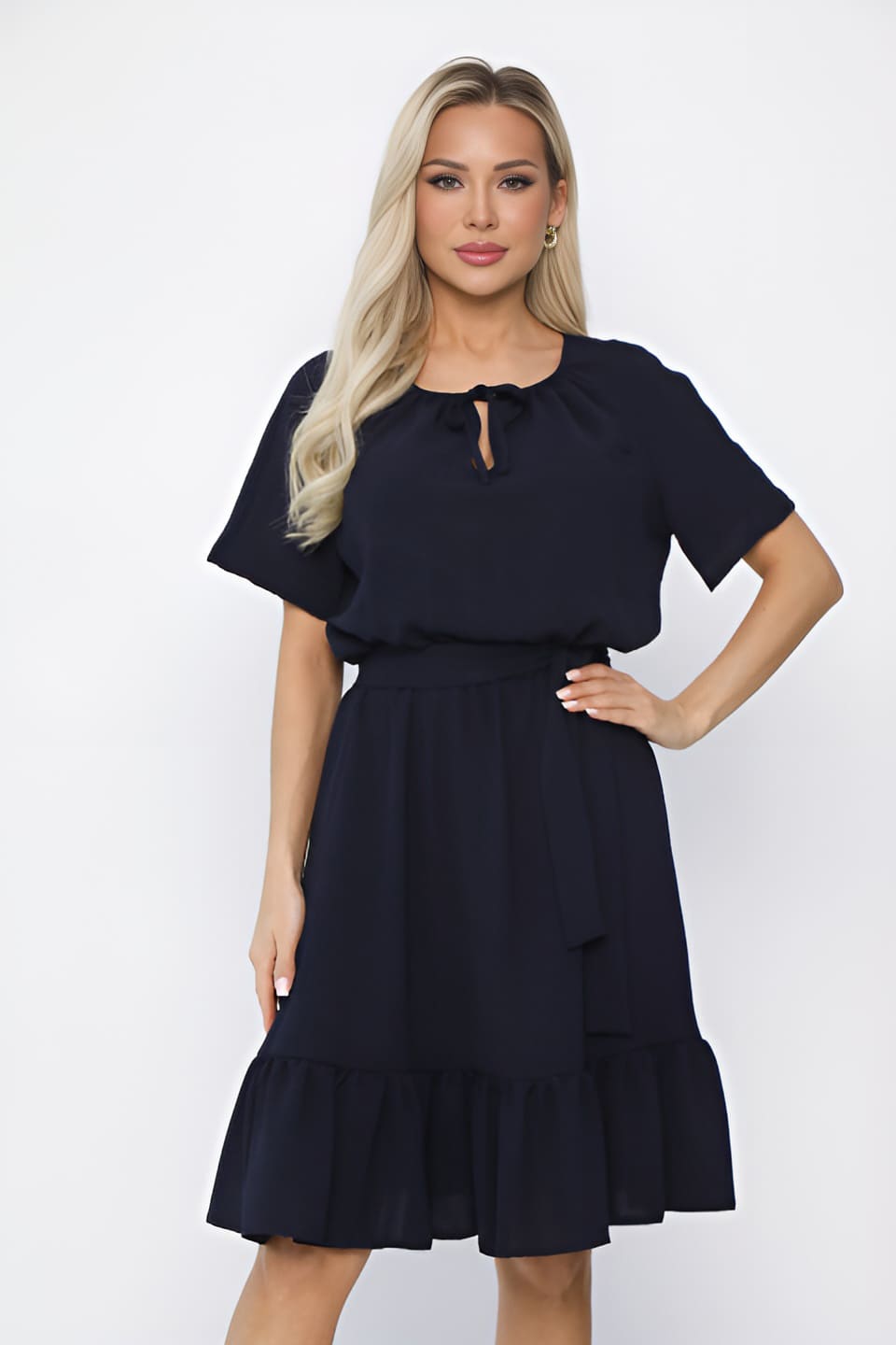 Платье Алания НЬЮ (синее) П13624-10М