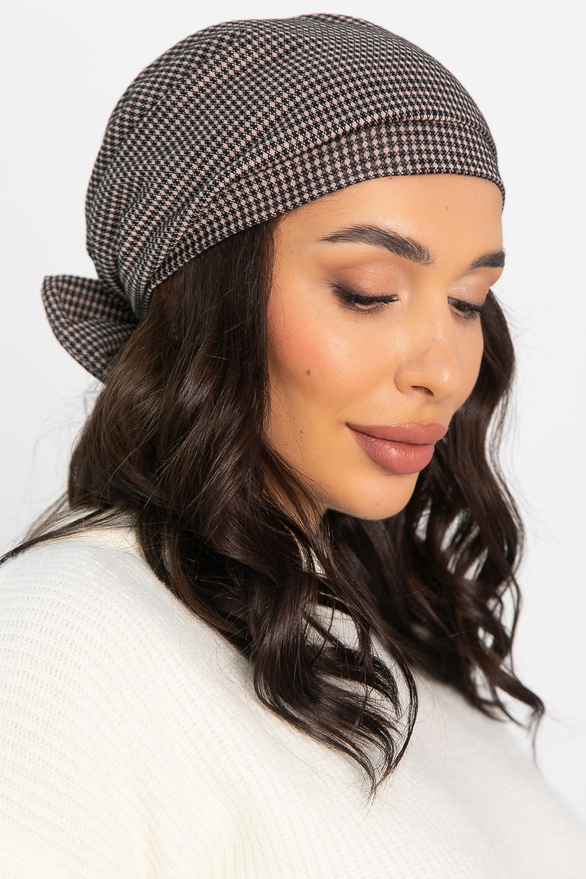 Чалма с бантом (коричневое зерно) ЧБ1-23М