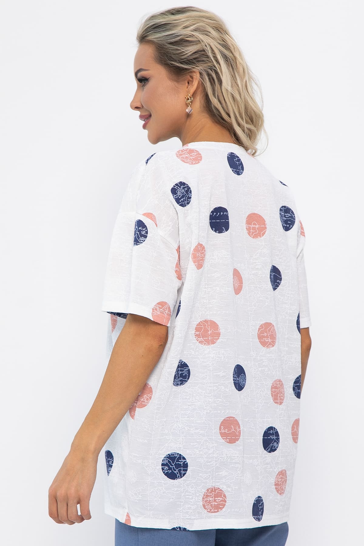 Блуза Тори (белая) Б13519-20М