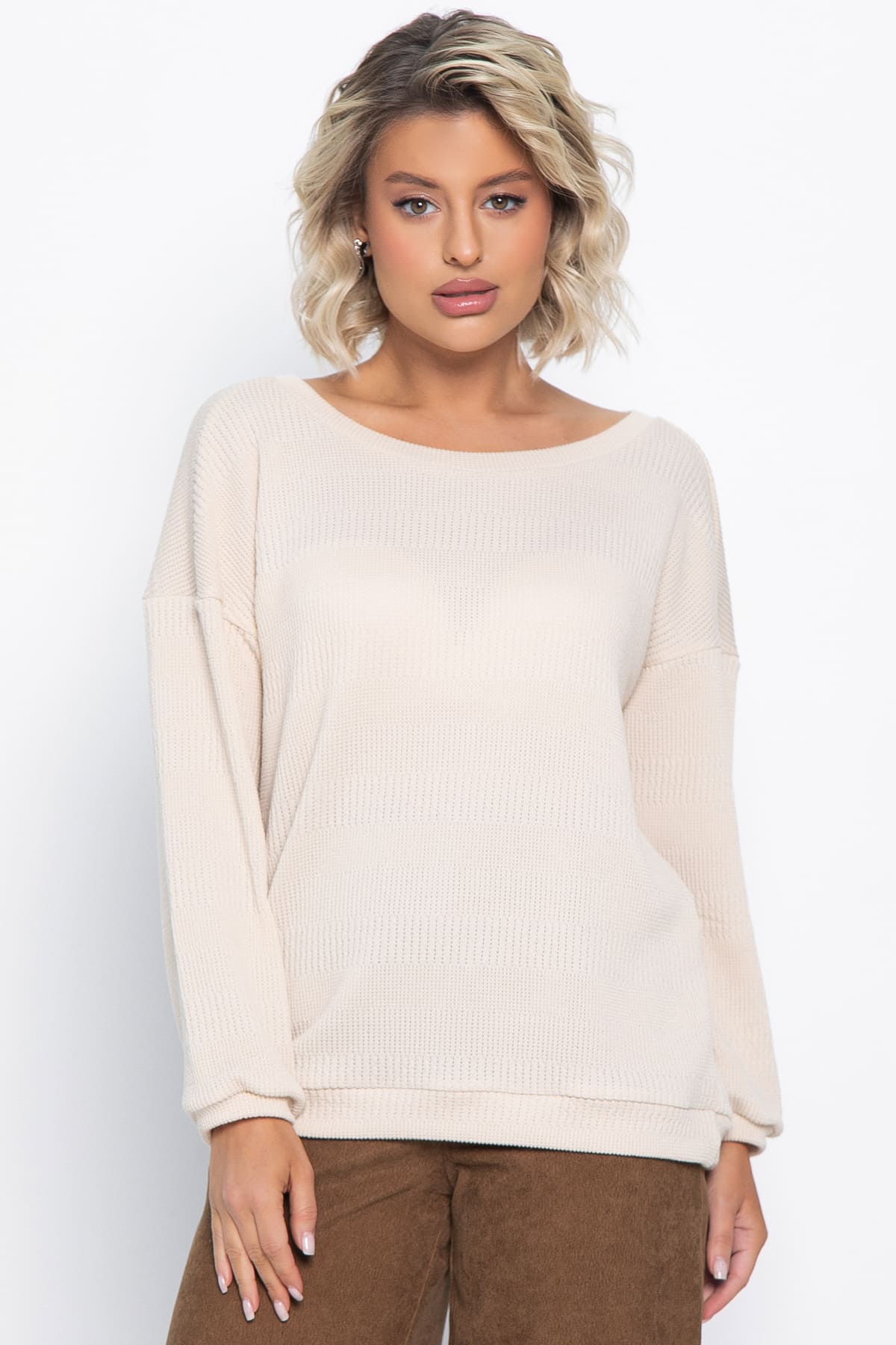 Костюм трикотажный Бергамо (бежево-коричневый) К15046-10М