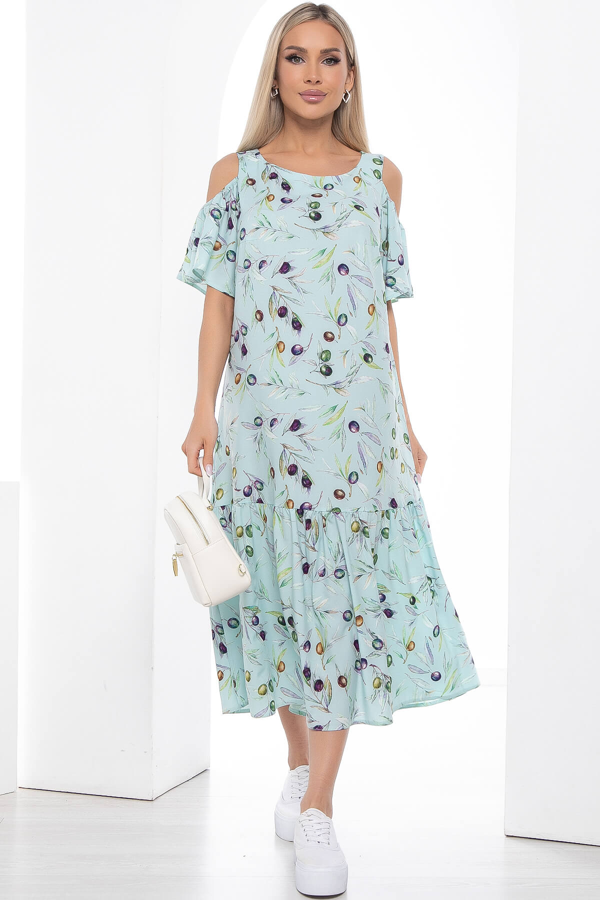 Платье Марианна (мятное) П13593-5М