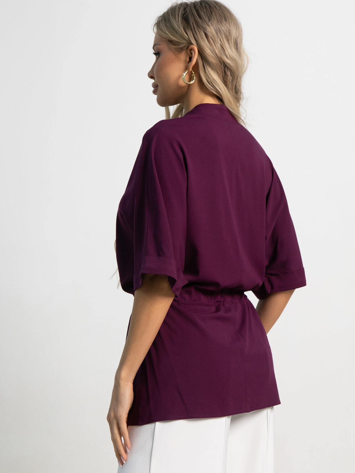 Блуза Мариша (бордо) Б15566-30М